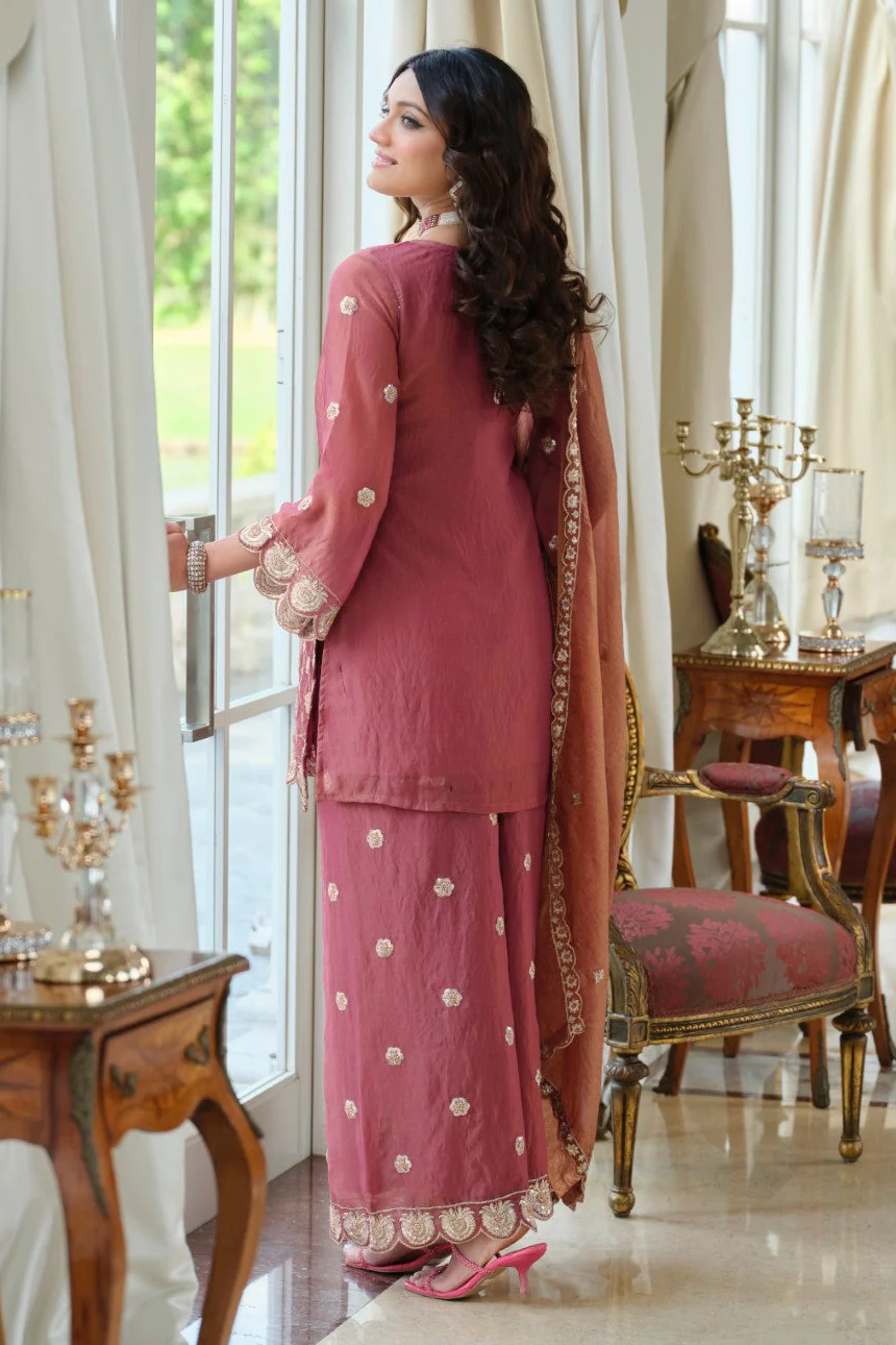 Adab Rouge Full Work Suit Set - Image 3