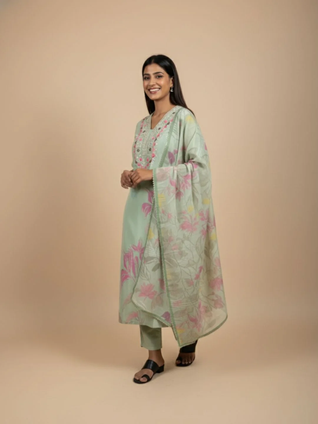 Baha Pista Printed Suit Set - Image 5