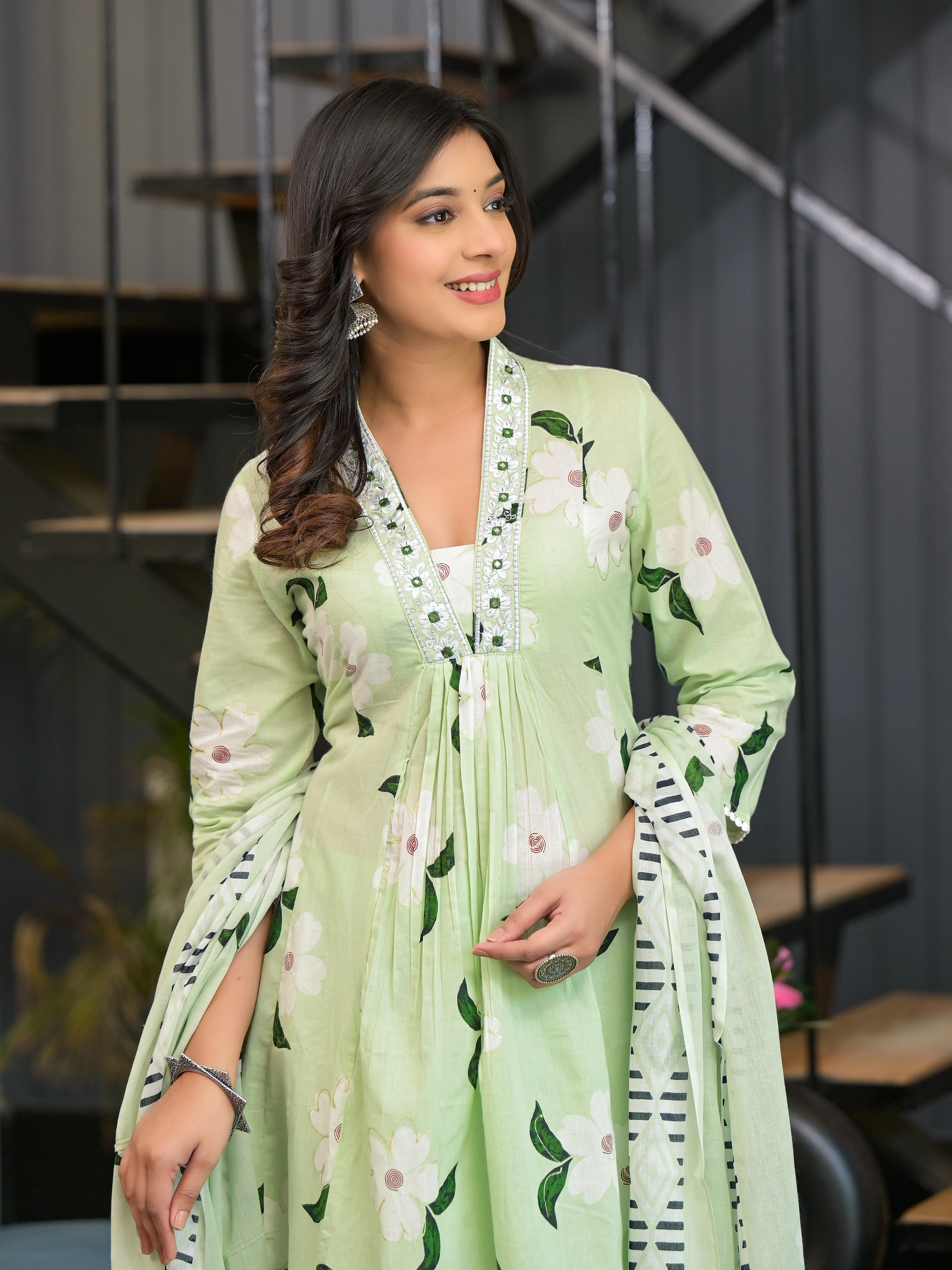 Diti Pista Pure Cotton Suit Set - Image 2