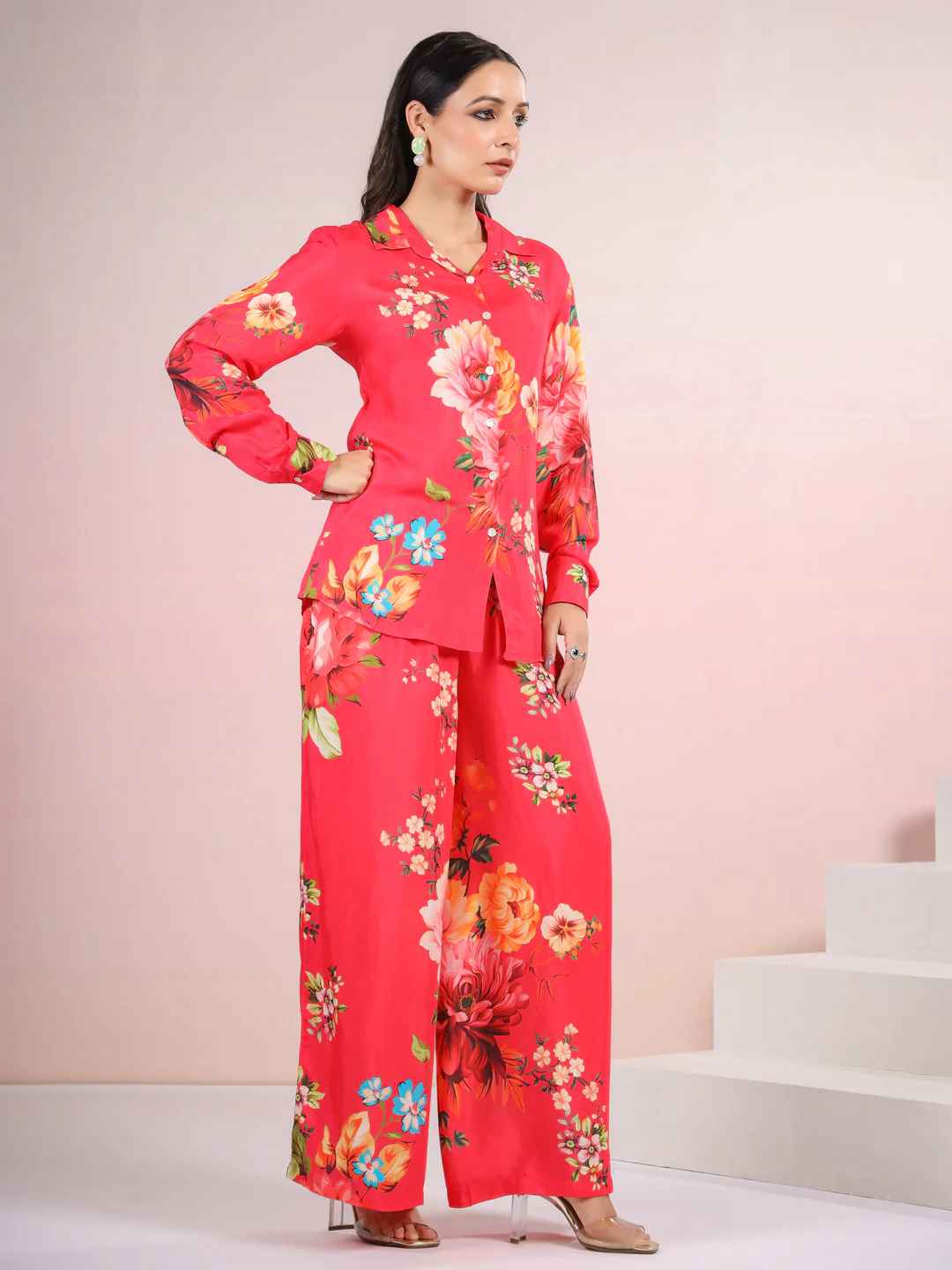 Tracy Imperial Floral Printed Co-ord Set - Image 7