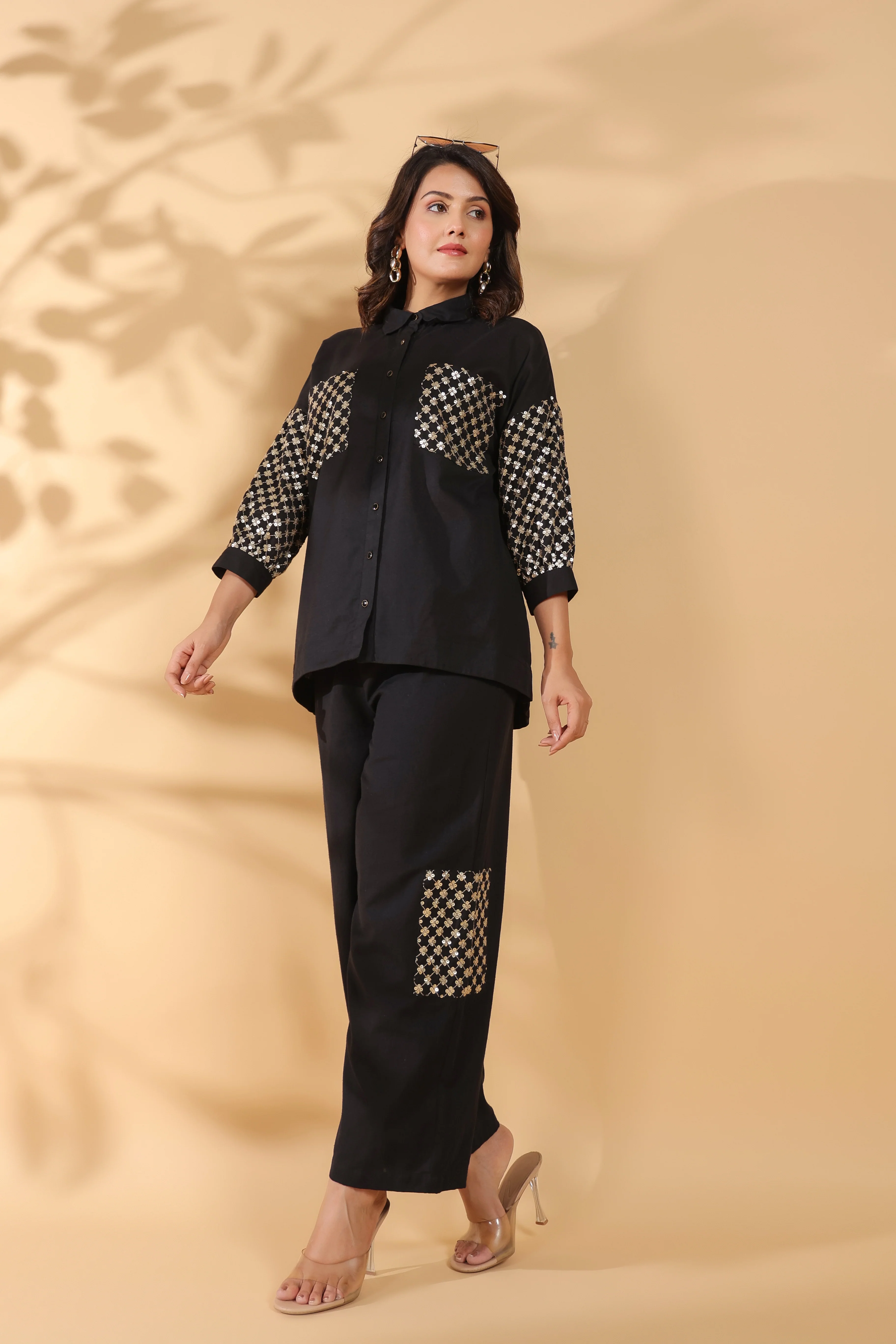 Tracy Jet Sequins Premium Co-ord Set - Image 11