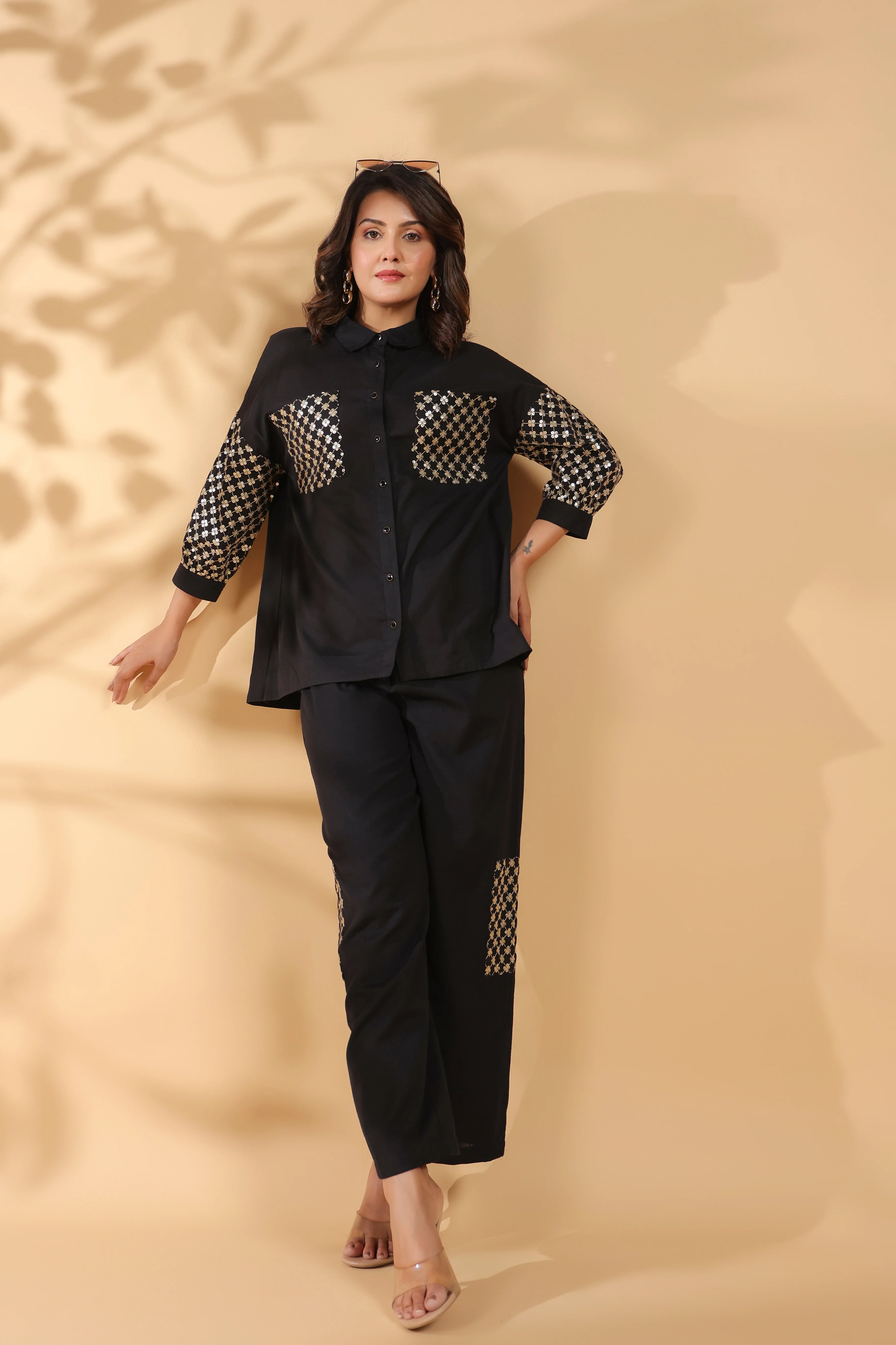 Tracy Jet Sequins Premium Co-ord Set - Image 12