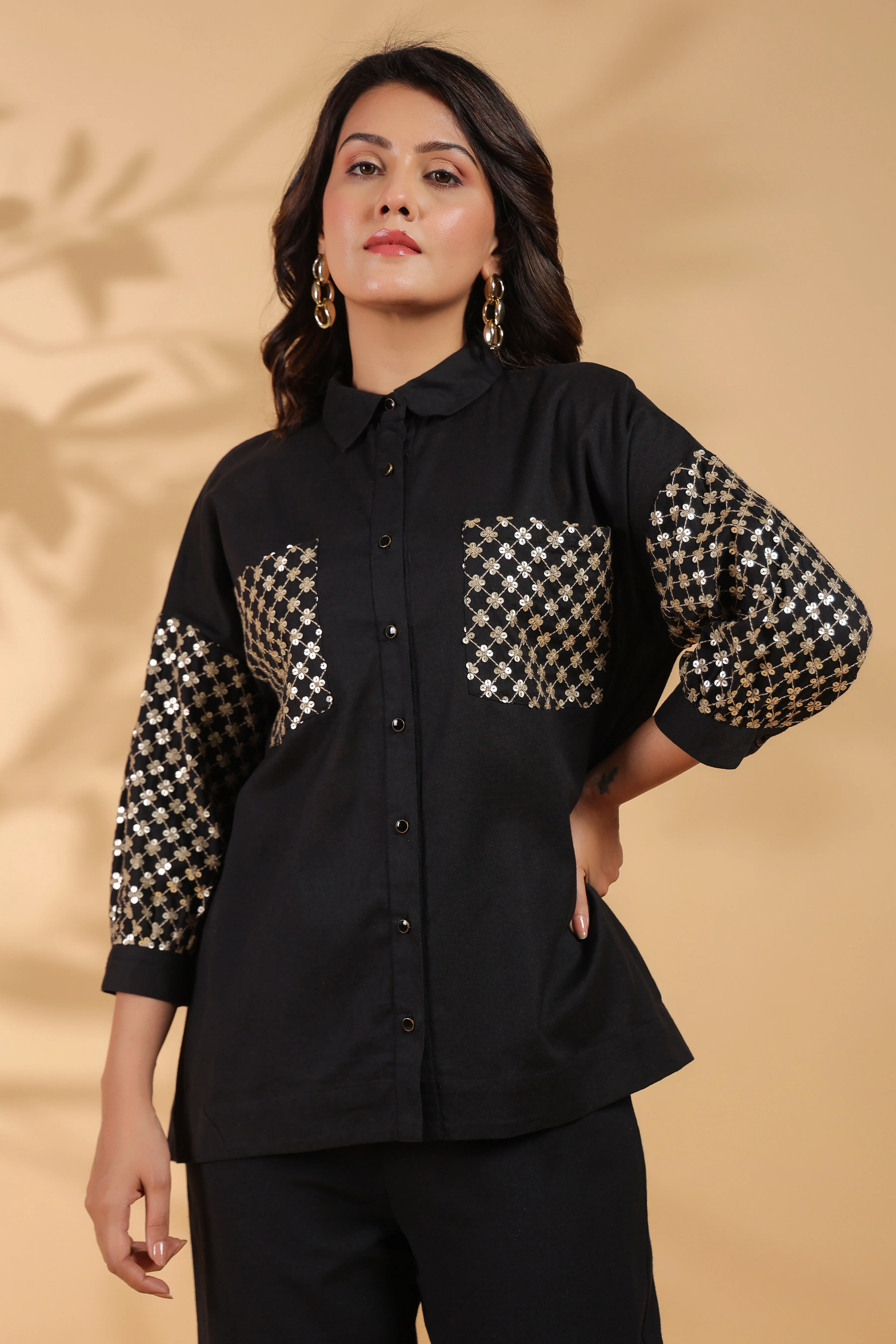 Tracy Jet Sequins Premium Co-ord Set - Image 3