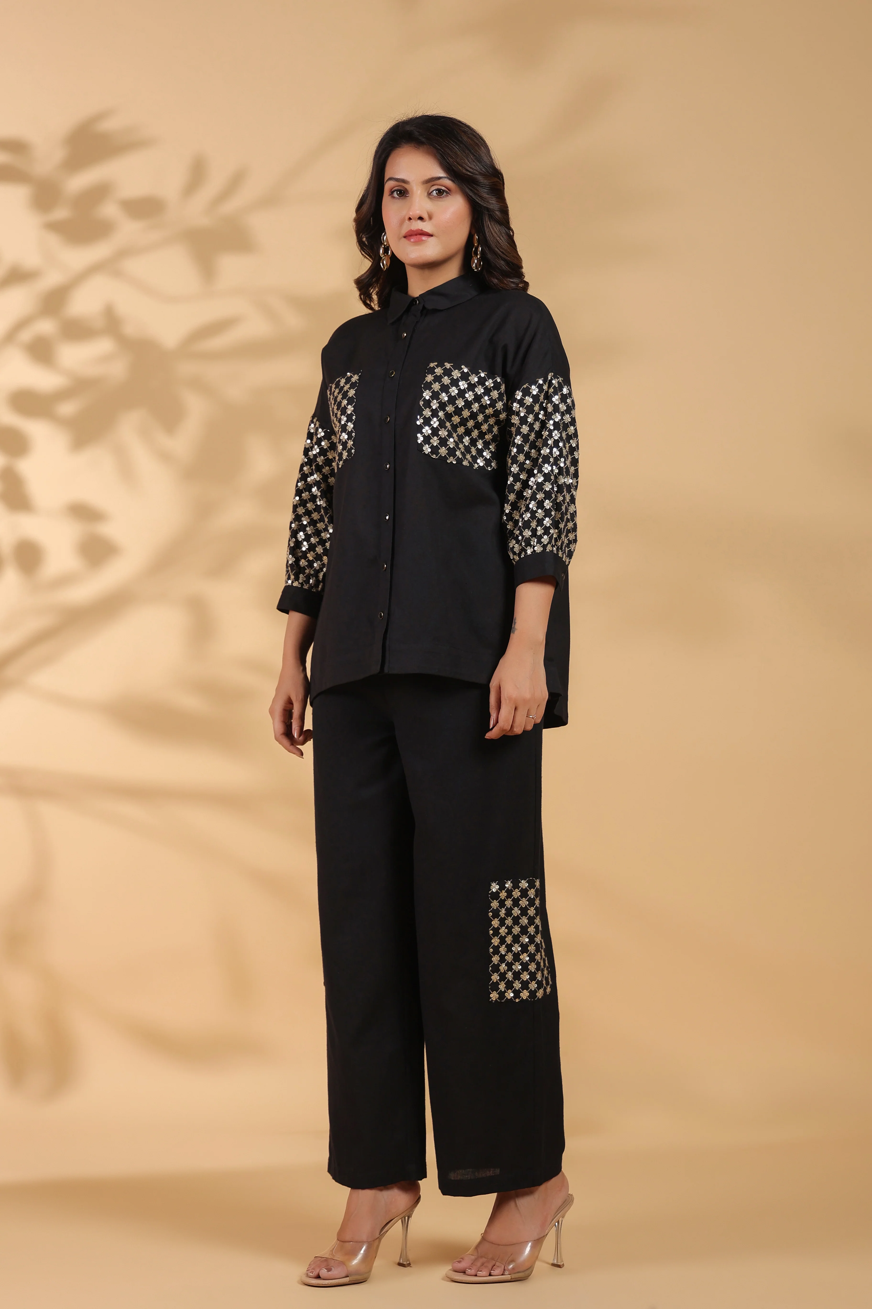 Tracy Jet Sequins Premium Co-ord Set - Image 4