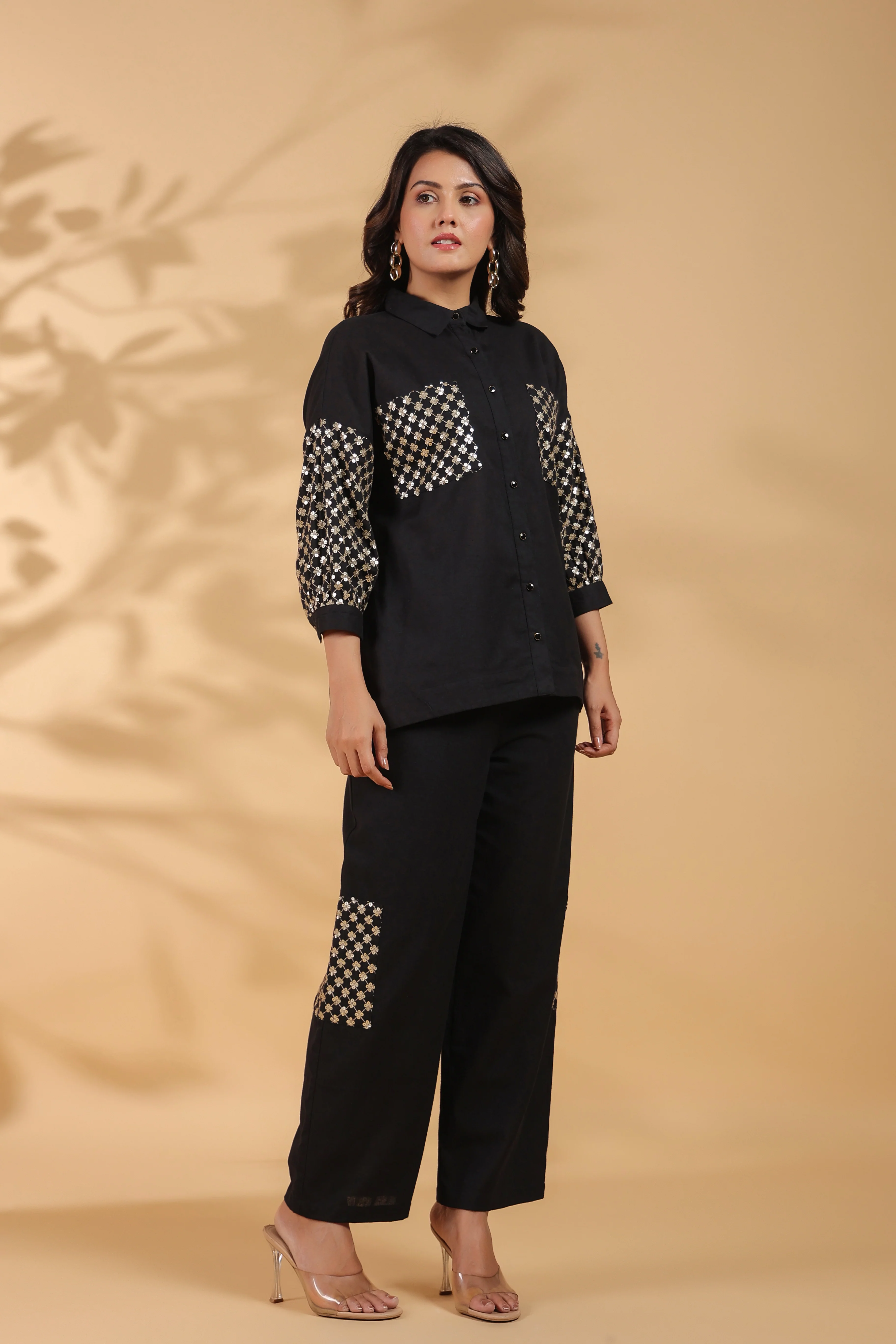Tracy Jet Sequins Premium Co-ord Set - Image 5