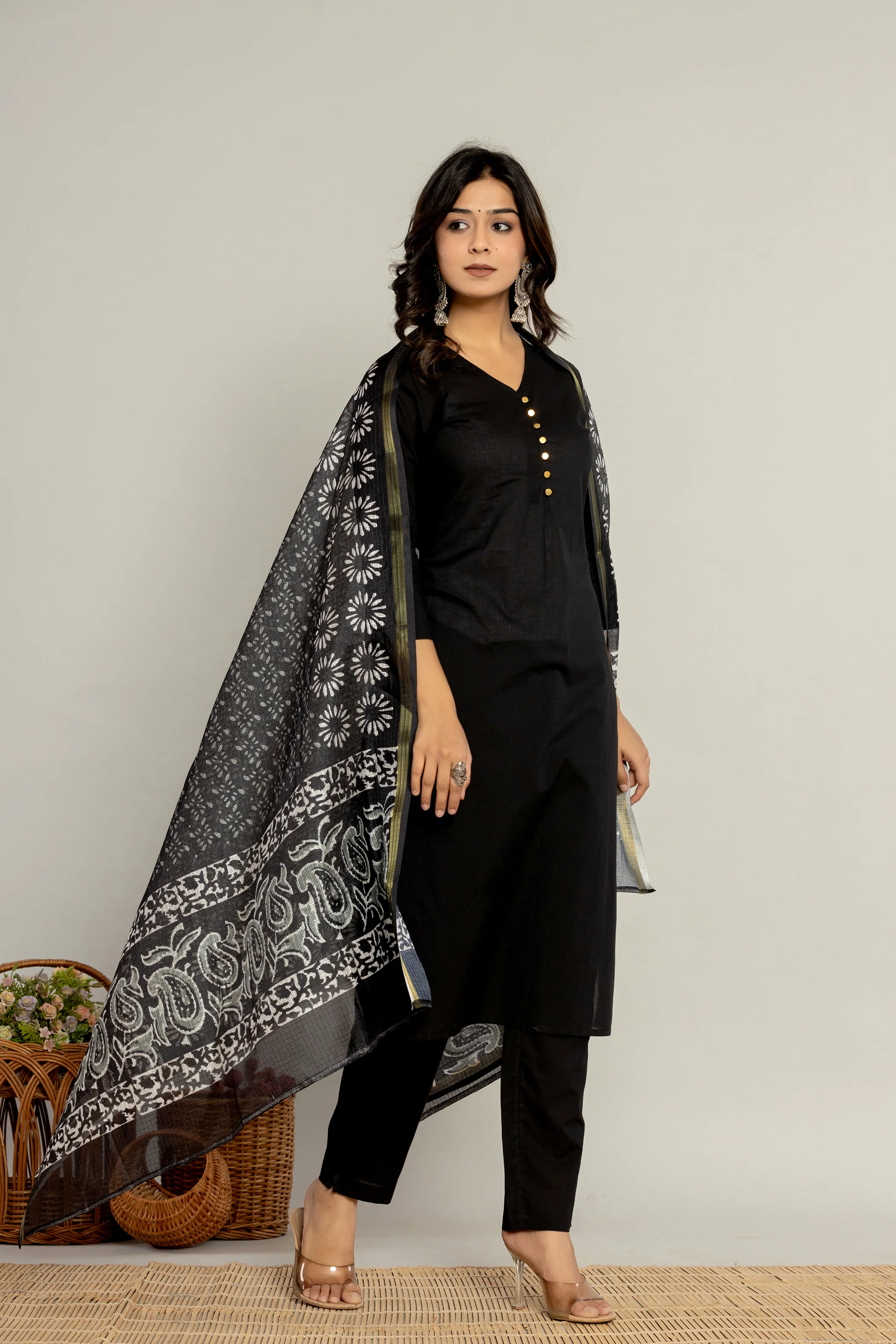 Prapti Swish Cotton Suit Set - Image 5