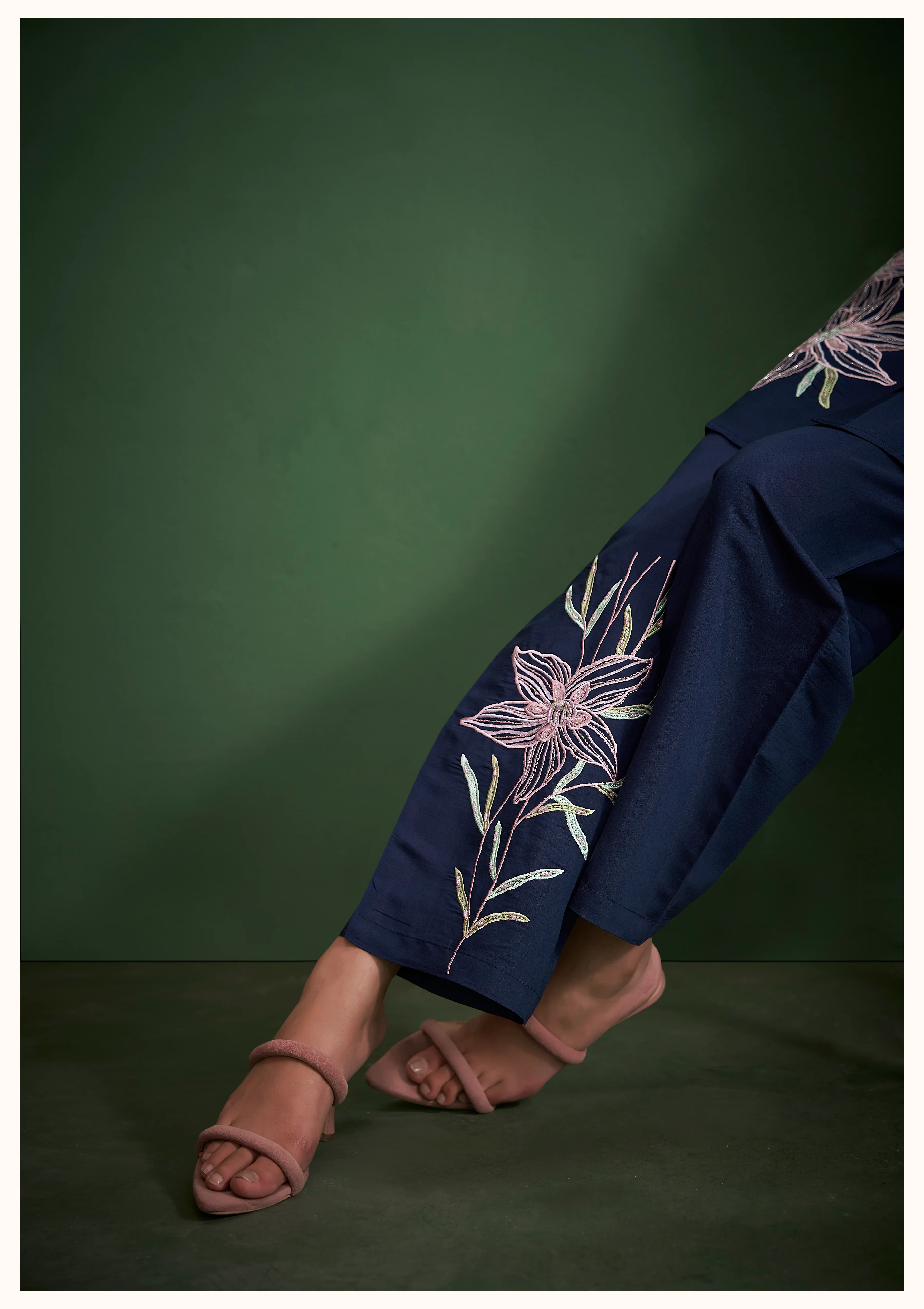 Akaay Navy Co-ord Set - Image 4