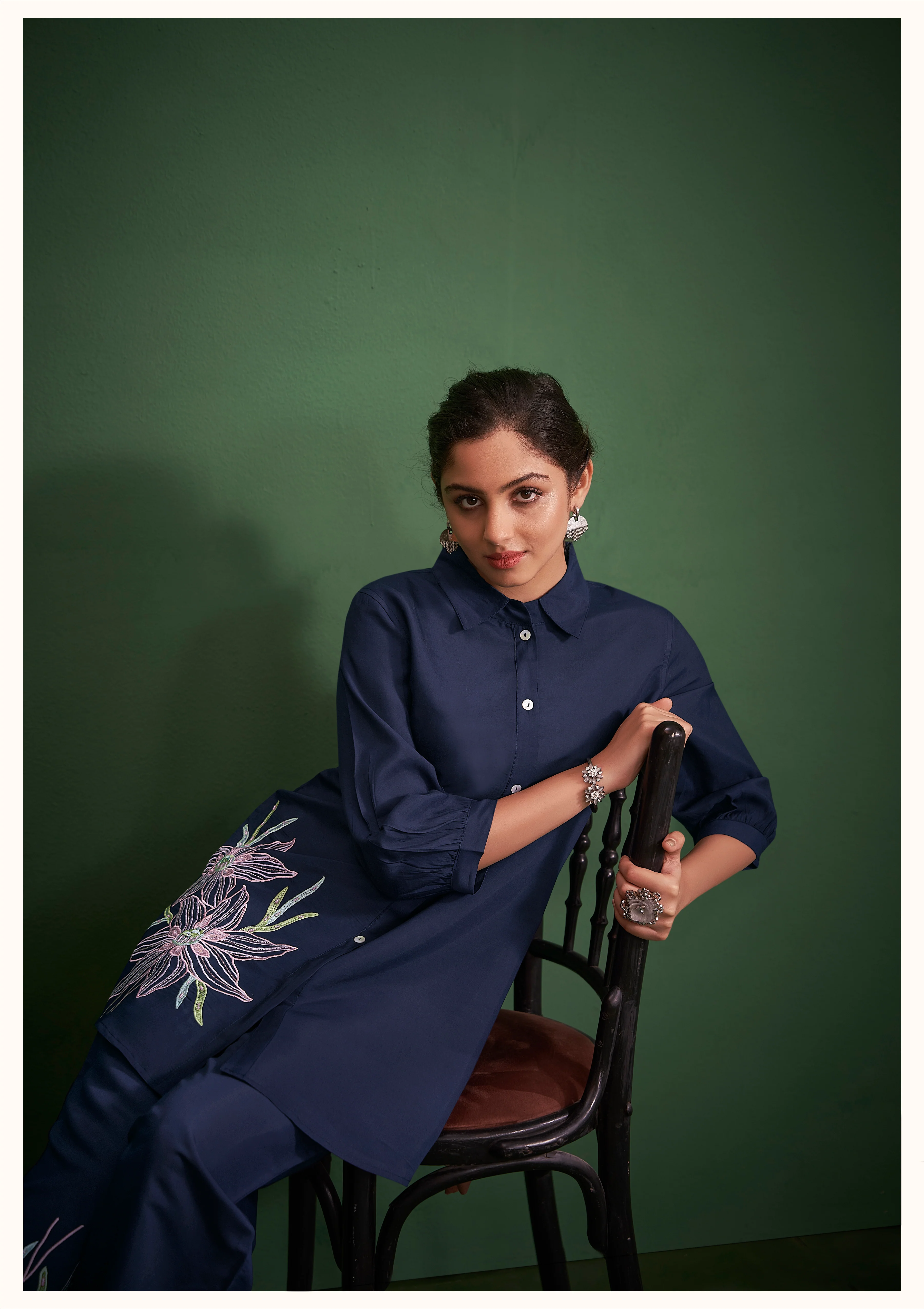 Akaay Navy Co-ord Set - Image 5