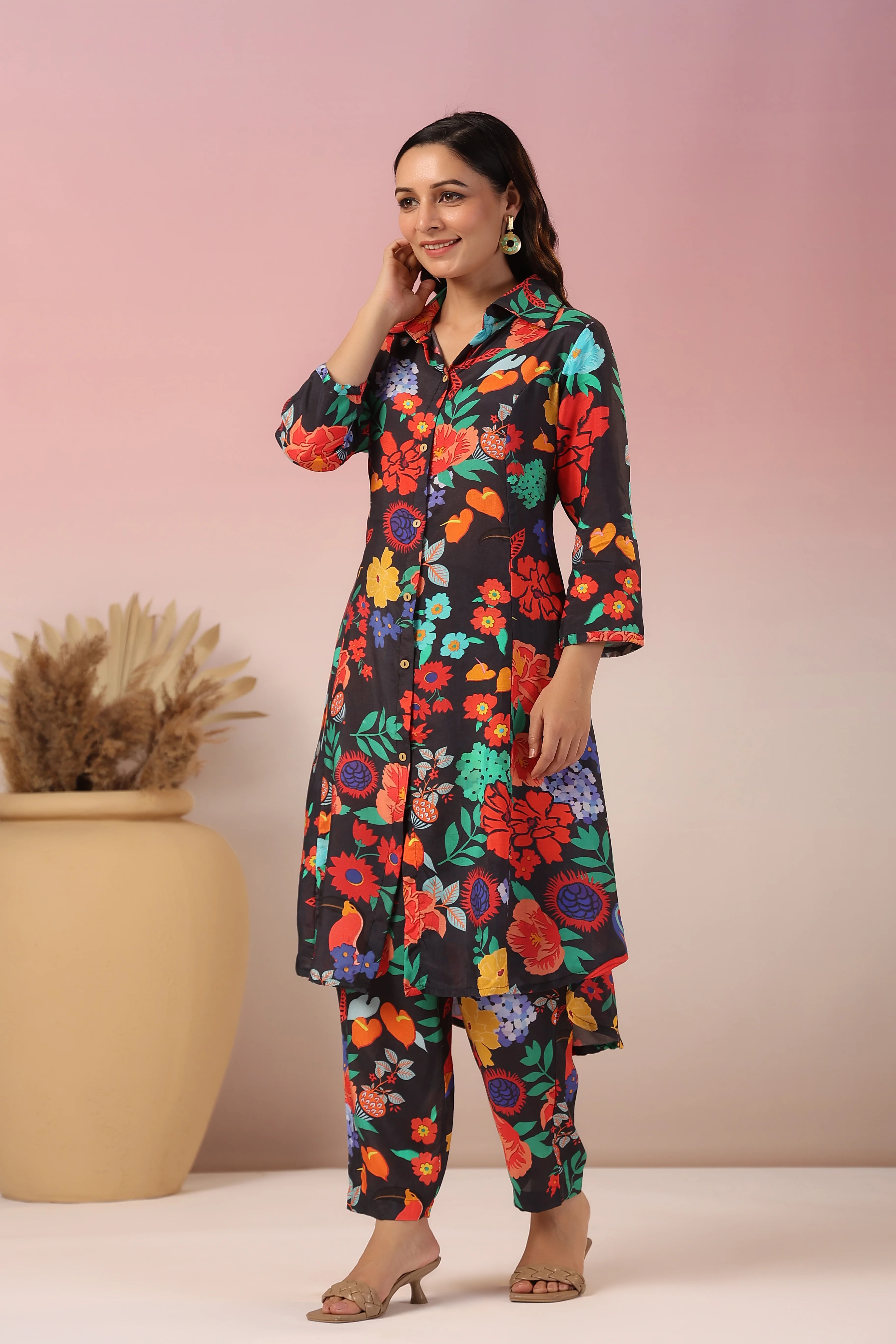 Dhwani Onyx Digital Print Co-ord Set - Image 7