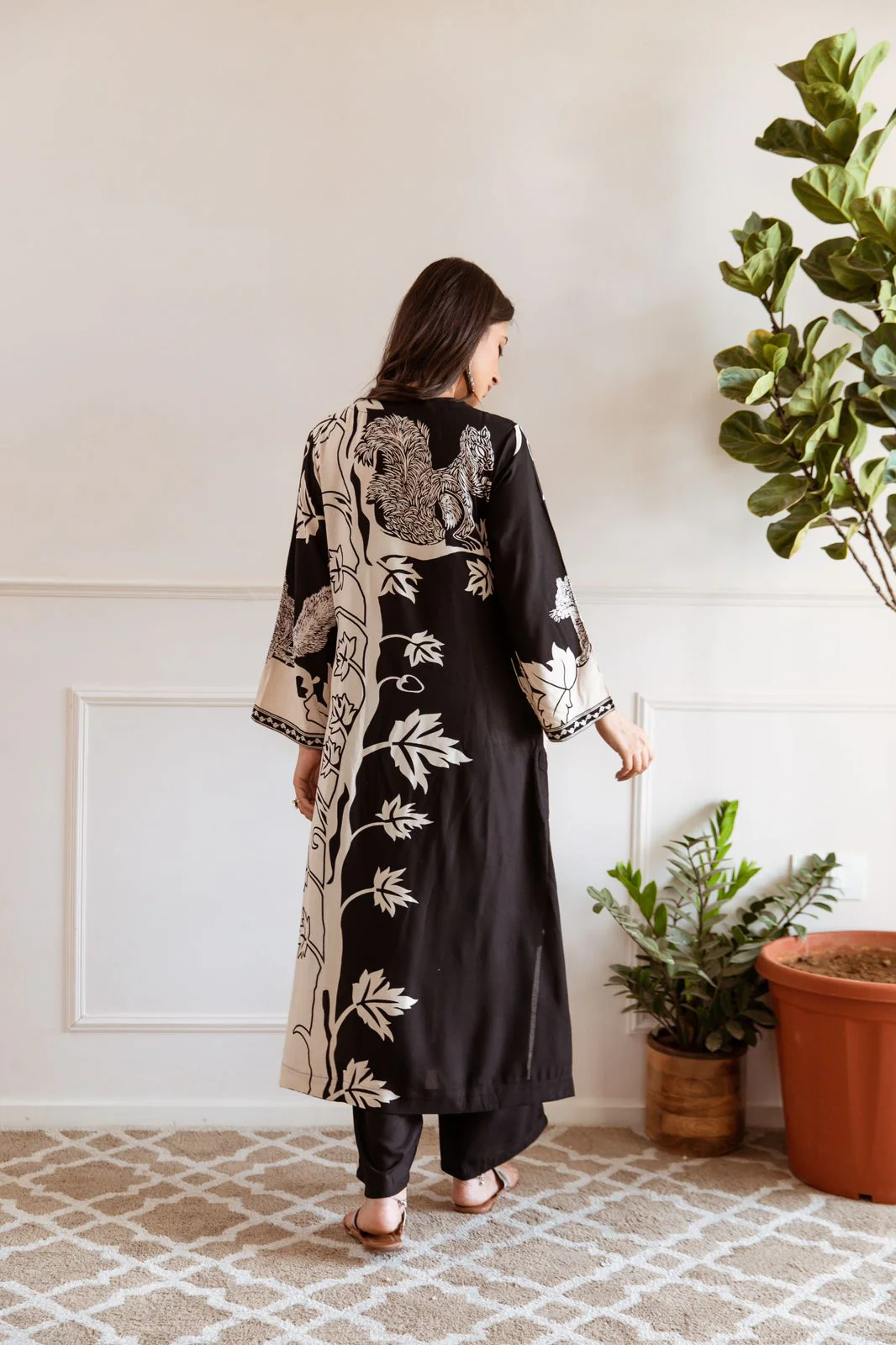 Jagdeep Swish Printed Kurta Pant Set - Image 3