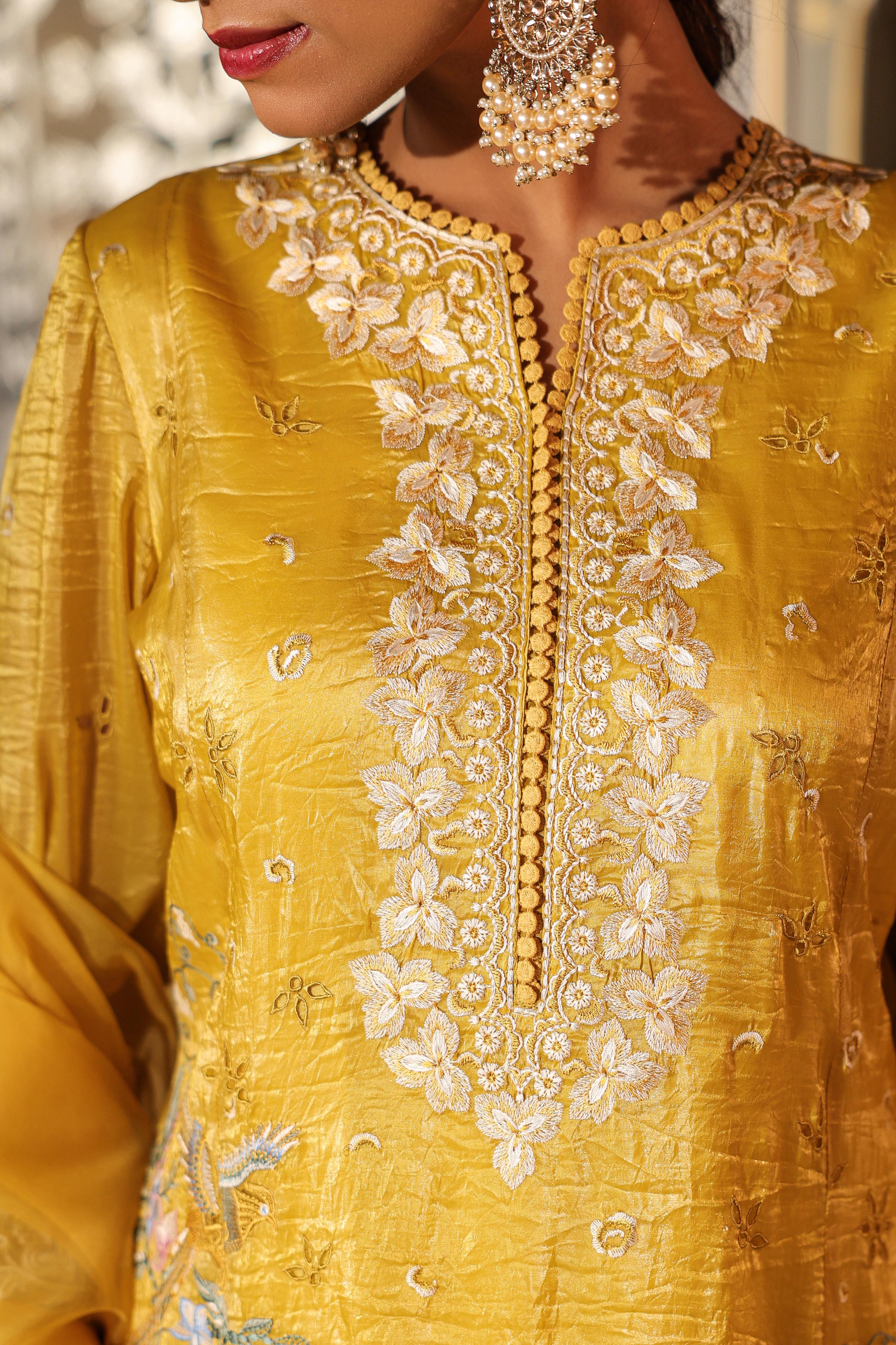 Tridhara Amber Full Heavy Work Lawn Premium Work Suit - Image 8