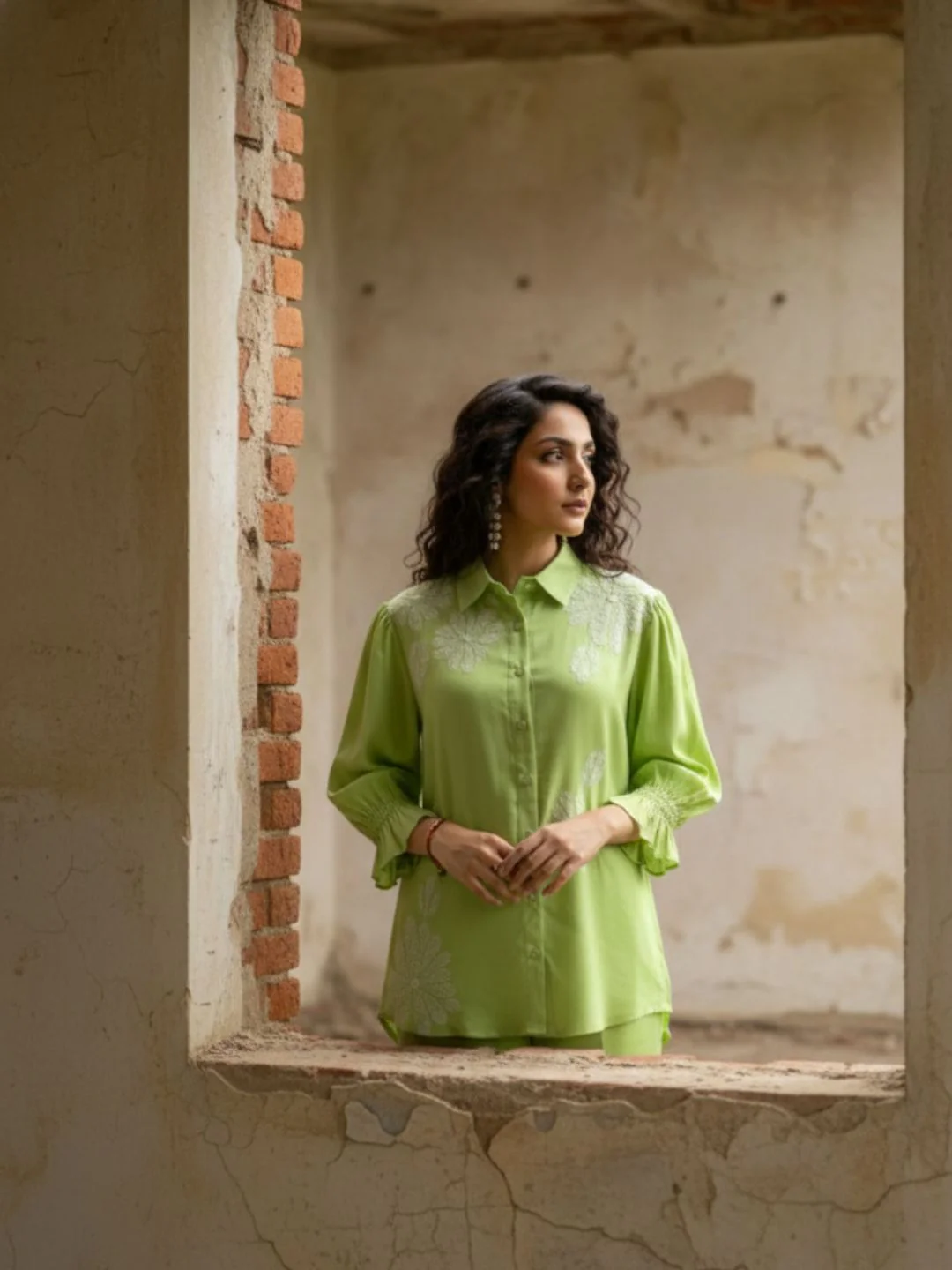 Holly pear Embroidered Co-ord Set - Image 16