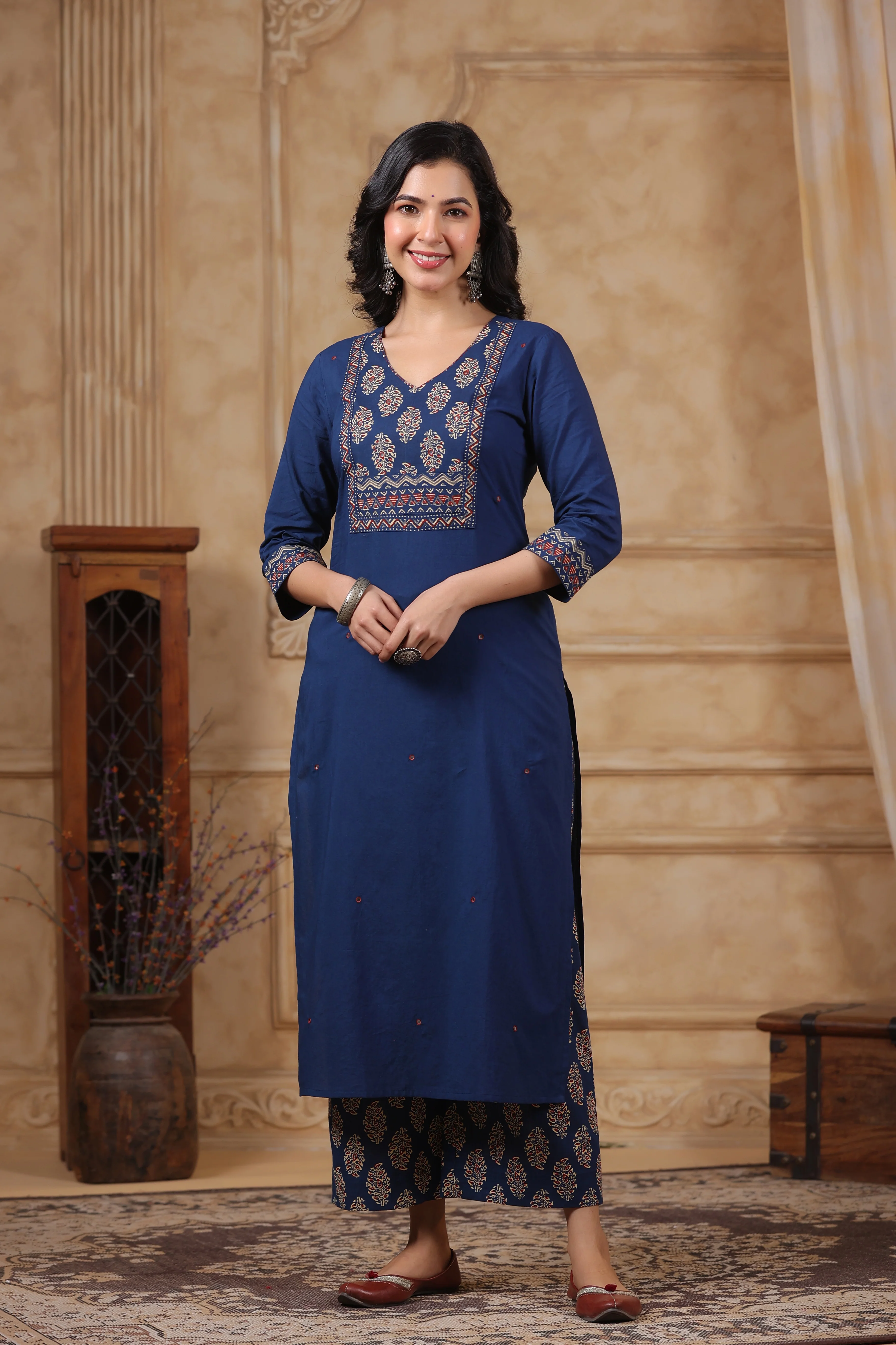 Hiya YaleBlue Cotton Suit Set - Image 10
