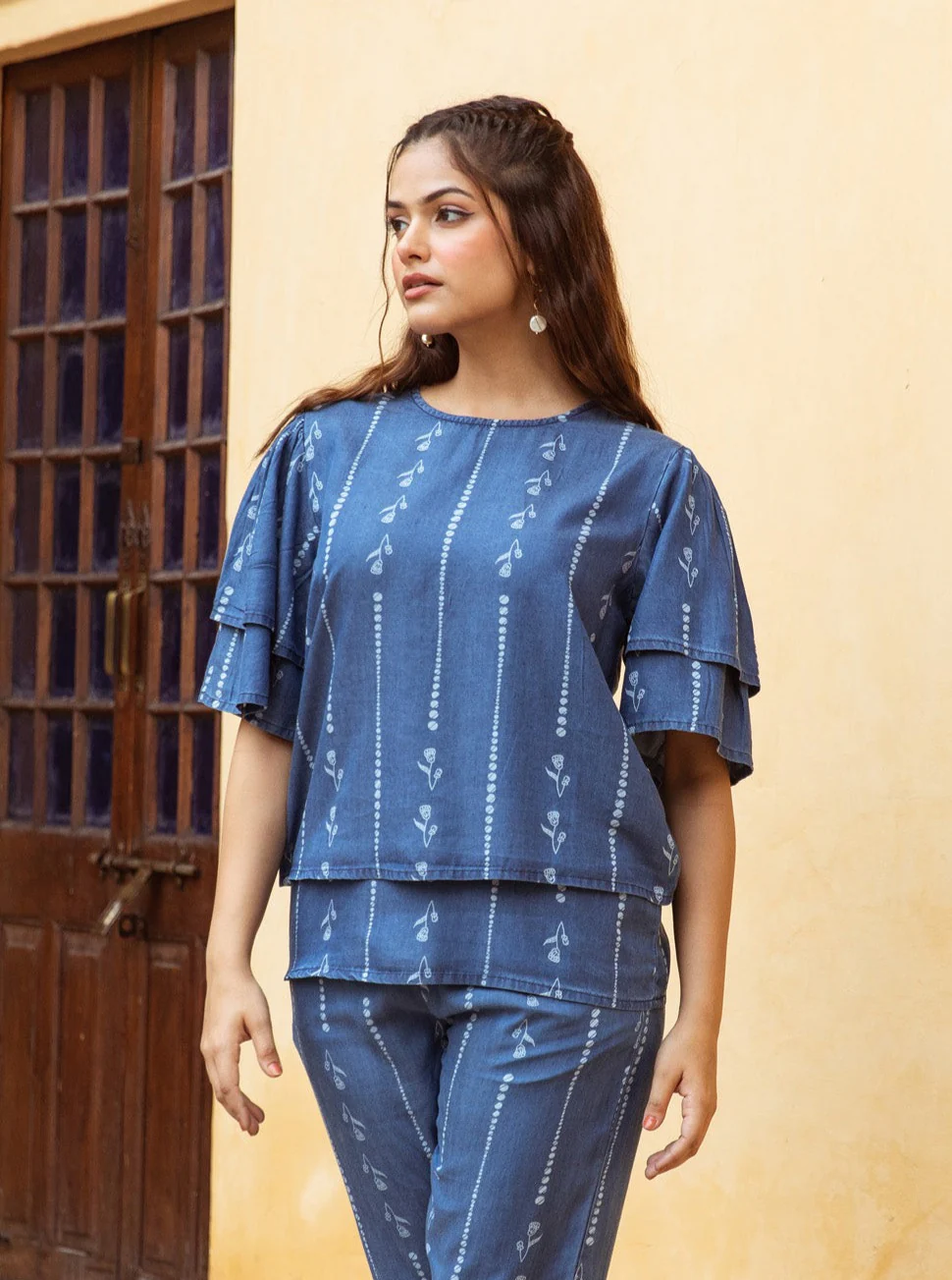 Osho Lapis Cotton Co-ord Set - Image 2