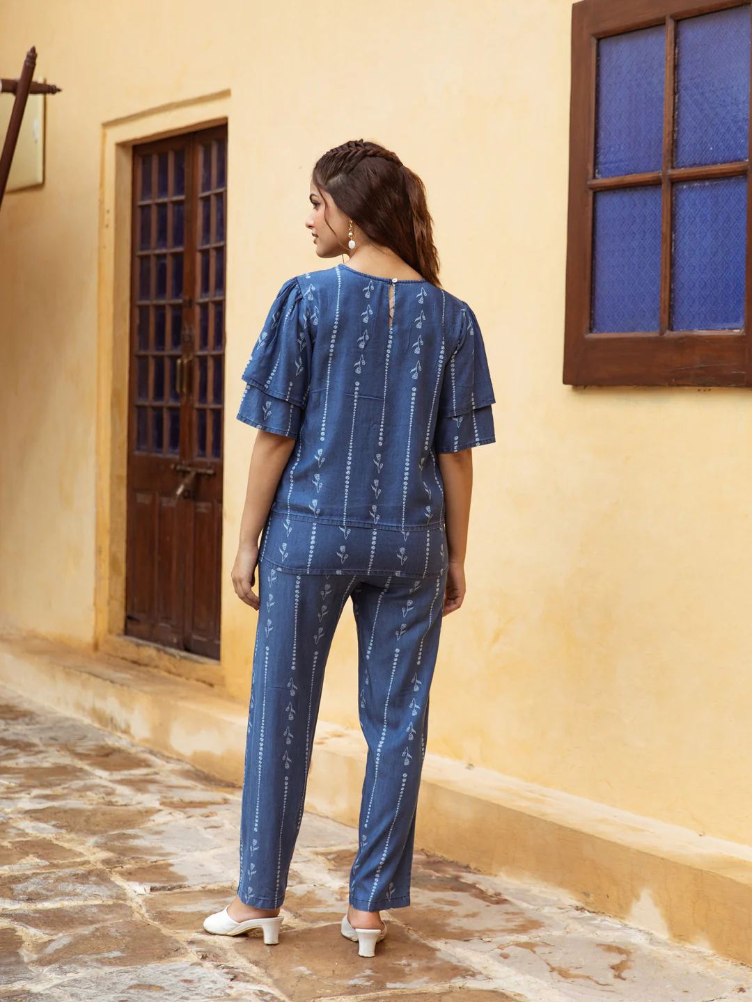 Osho Lapis Cotton Co-ord Set - Image 4