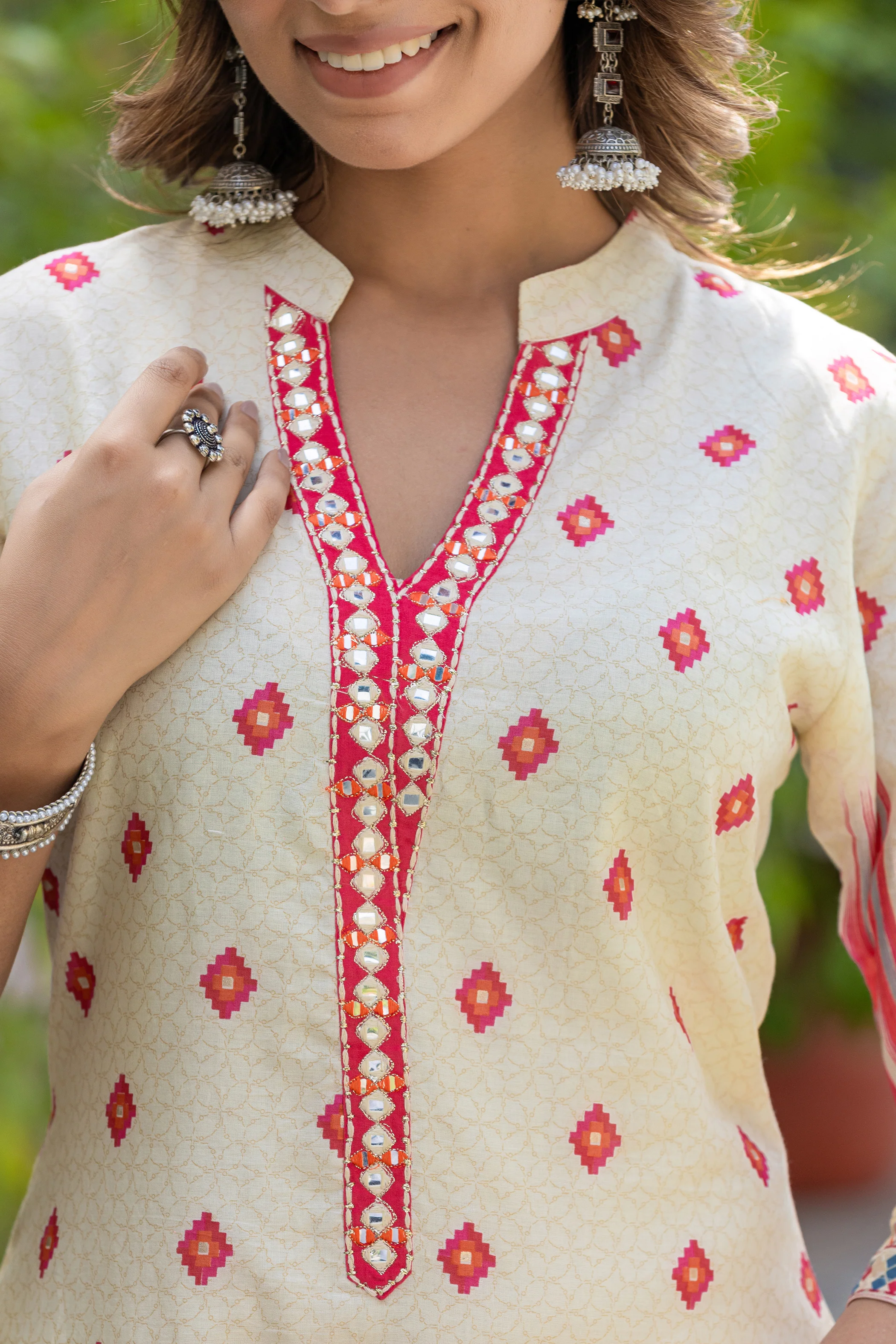 Arpita Candy Embrodiery Suit set - Image 3