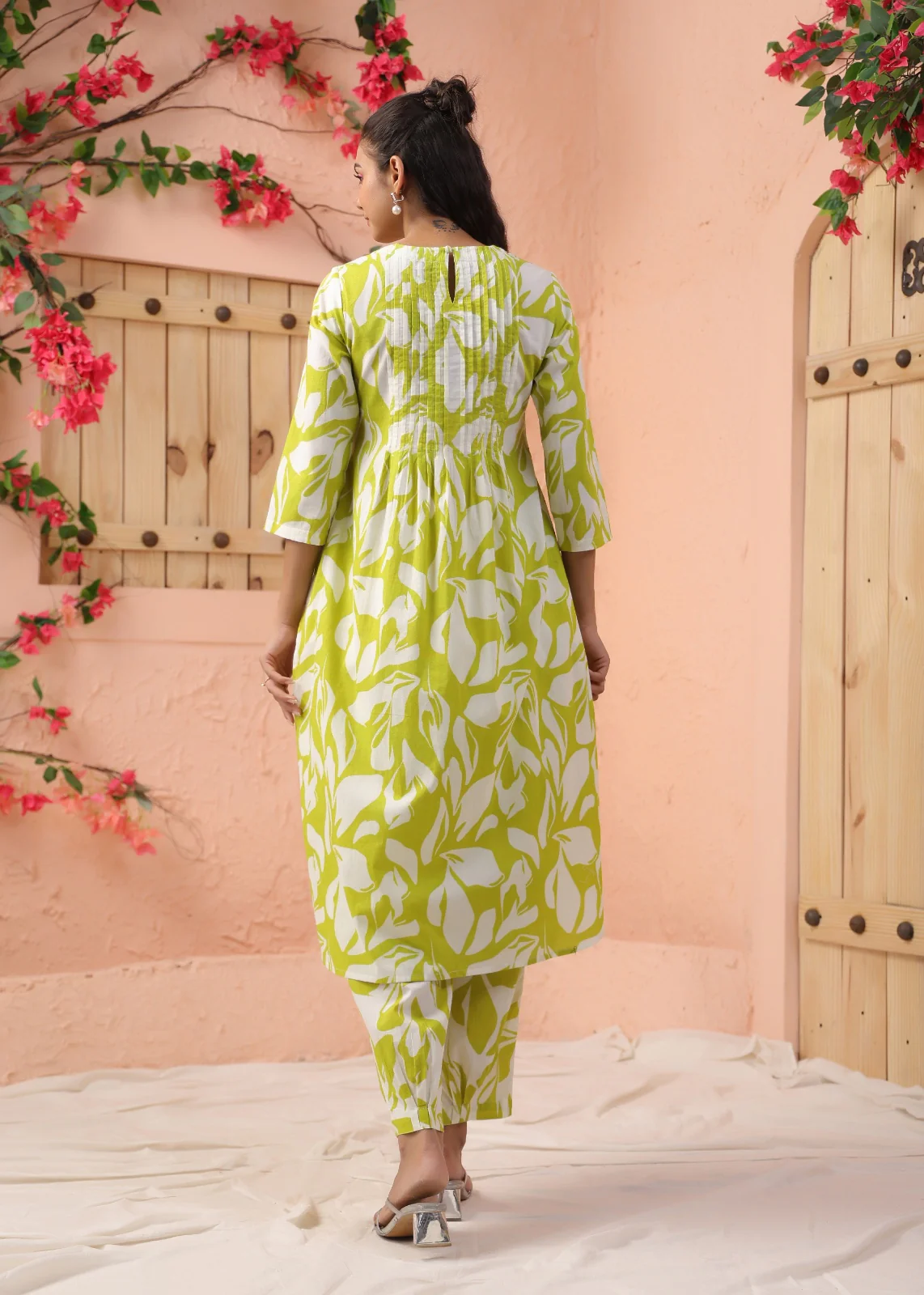 Harshini Pear Printed Cotton Co-ord Set - Image 3