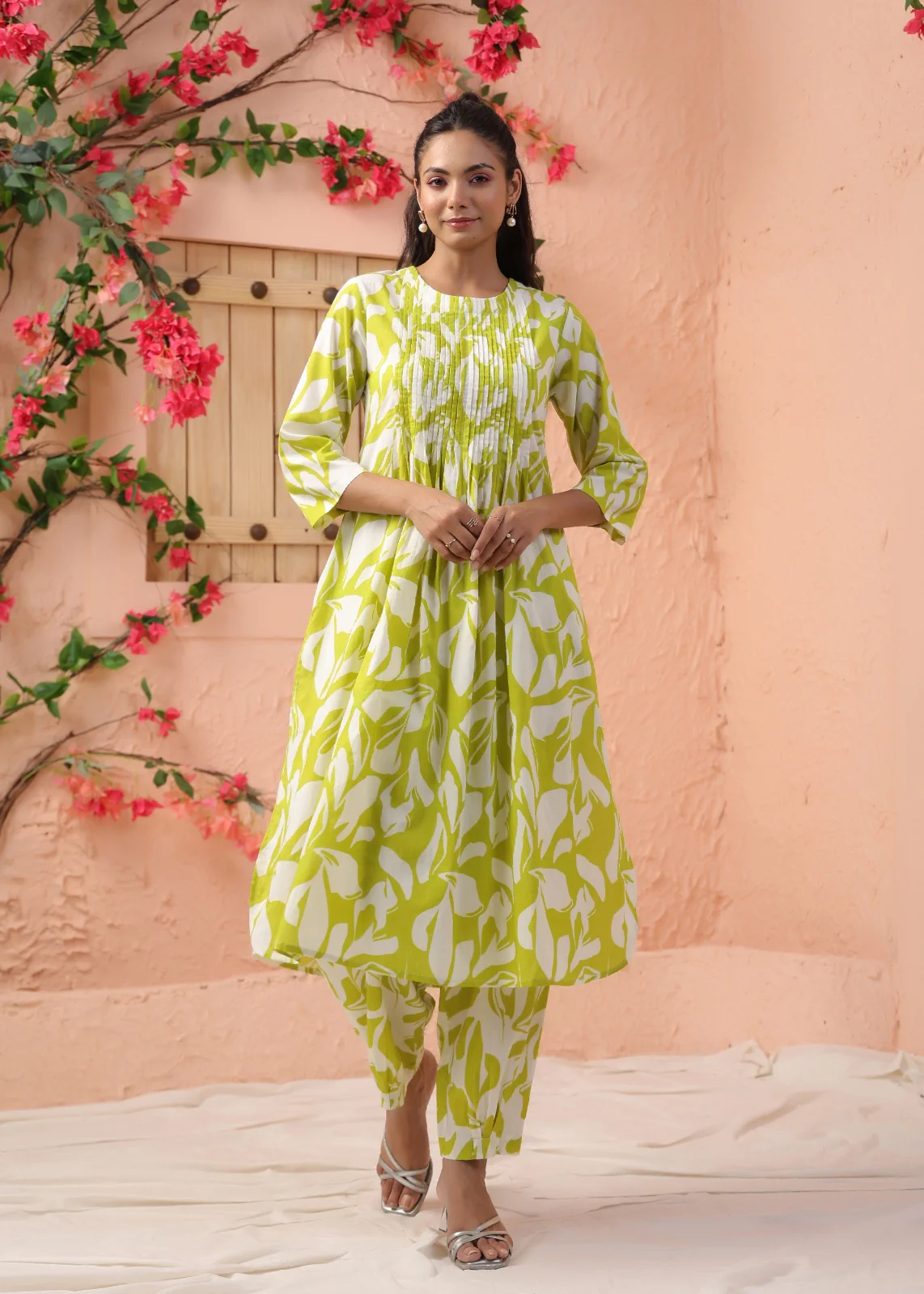 Harshini Pear Printed Cotton Co-ord Set - Image 8