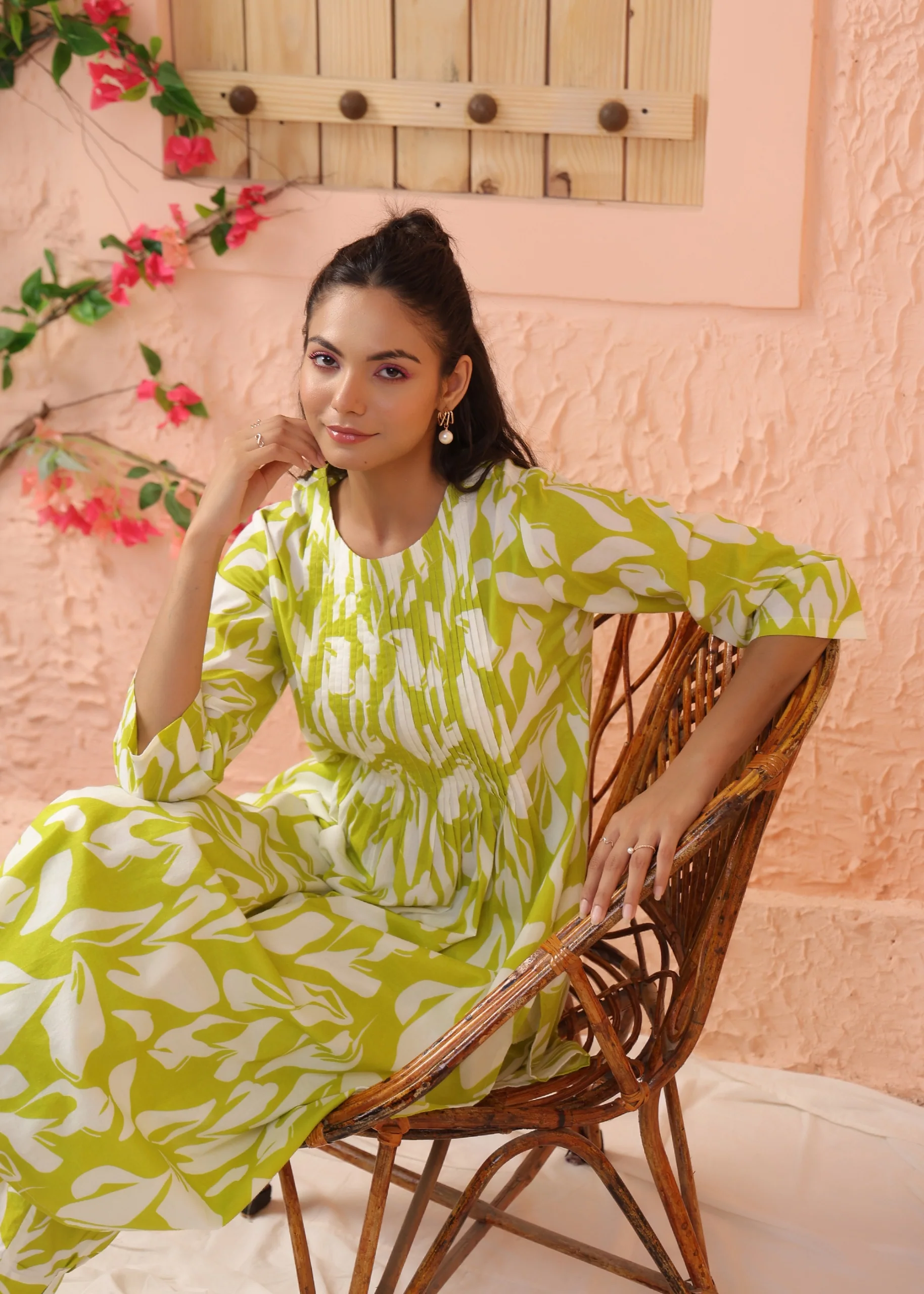 Harshini Pear Printed Cotton Co-ord Set - Image 9