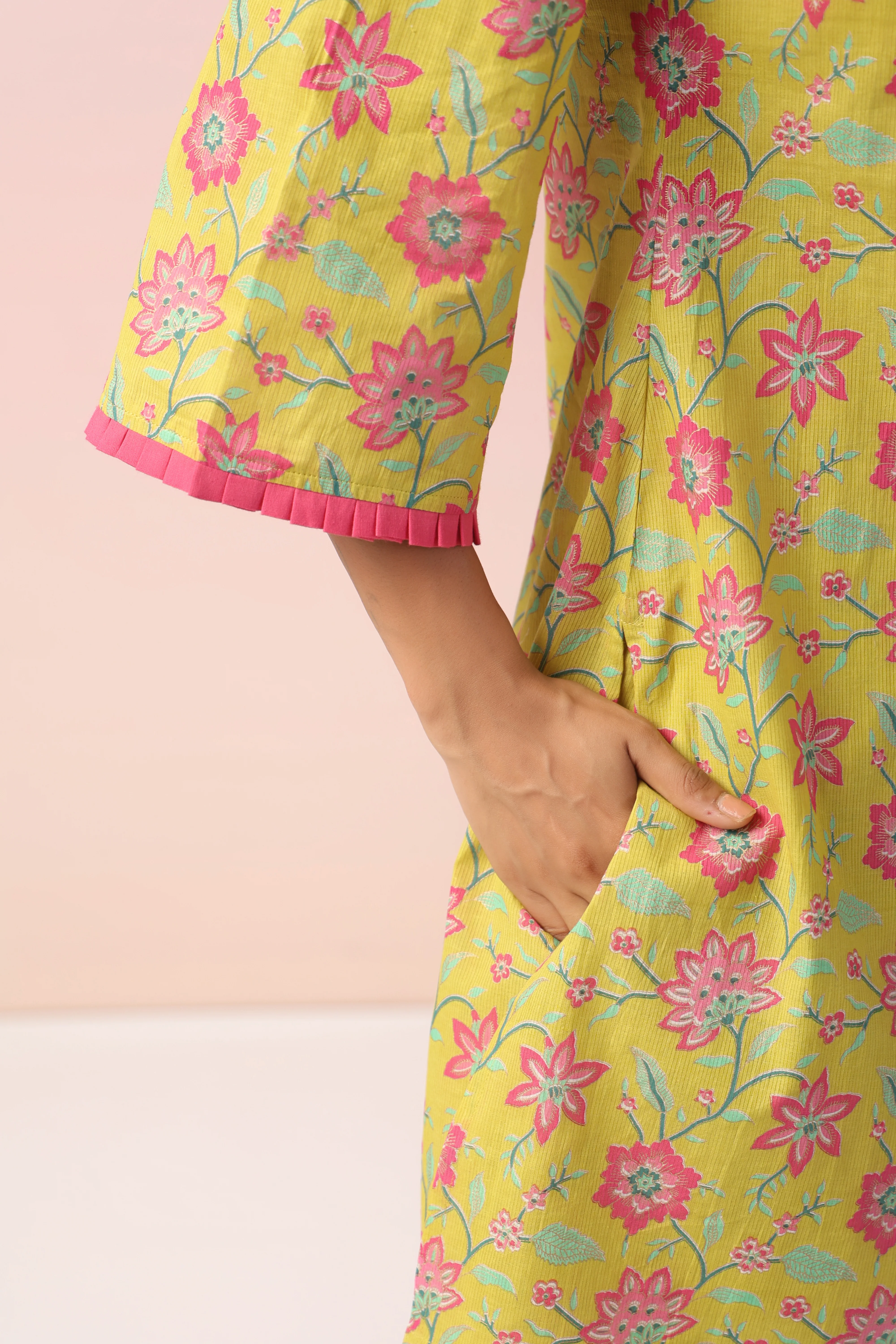 HARSHINI SUNSHINE COTTON PRINTED CO-ORD SET - Image 2