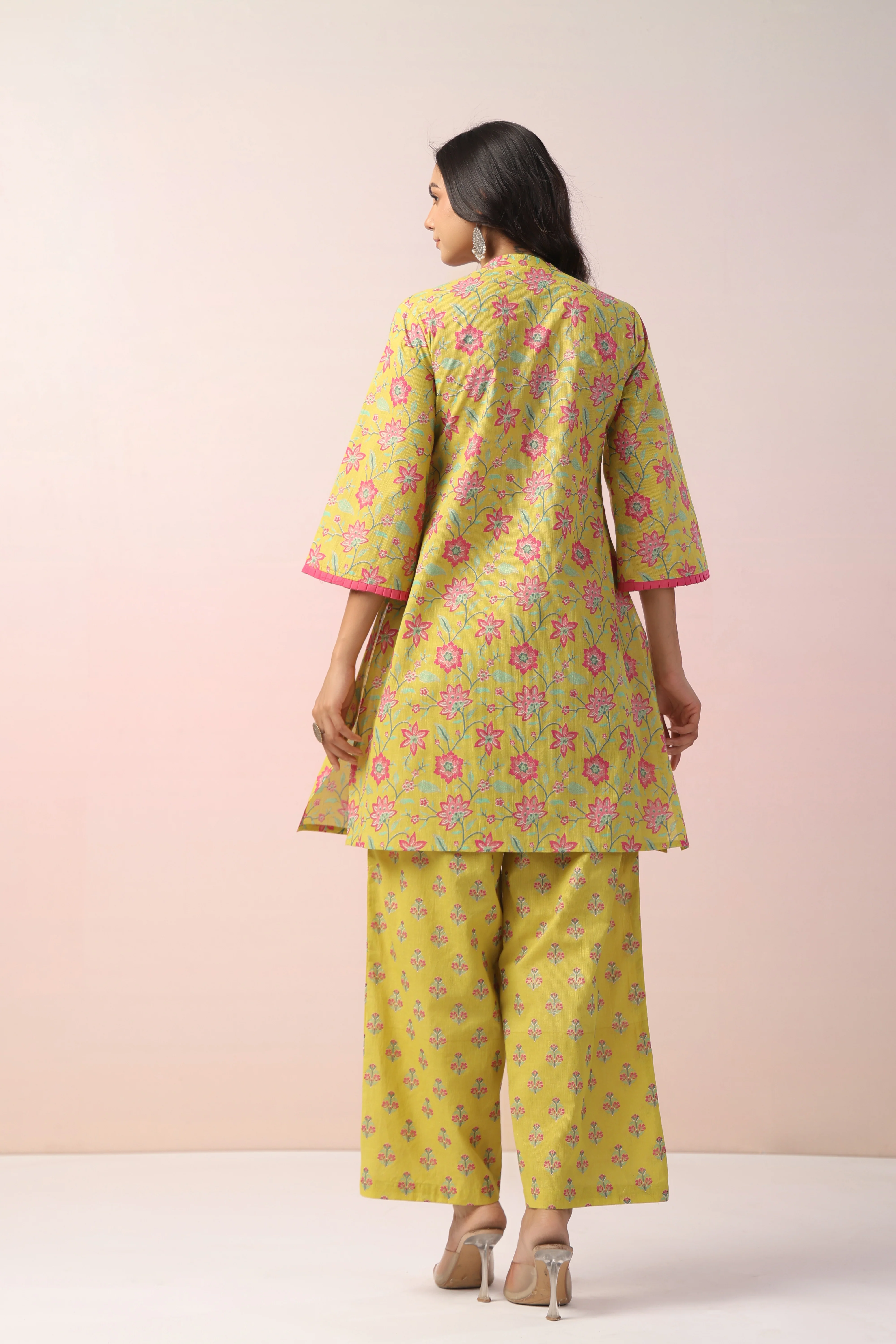 HARSHINI SUNSHINE COTTON PRINTED CO-ORD SET - Image 3