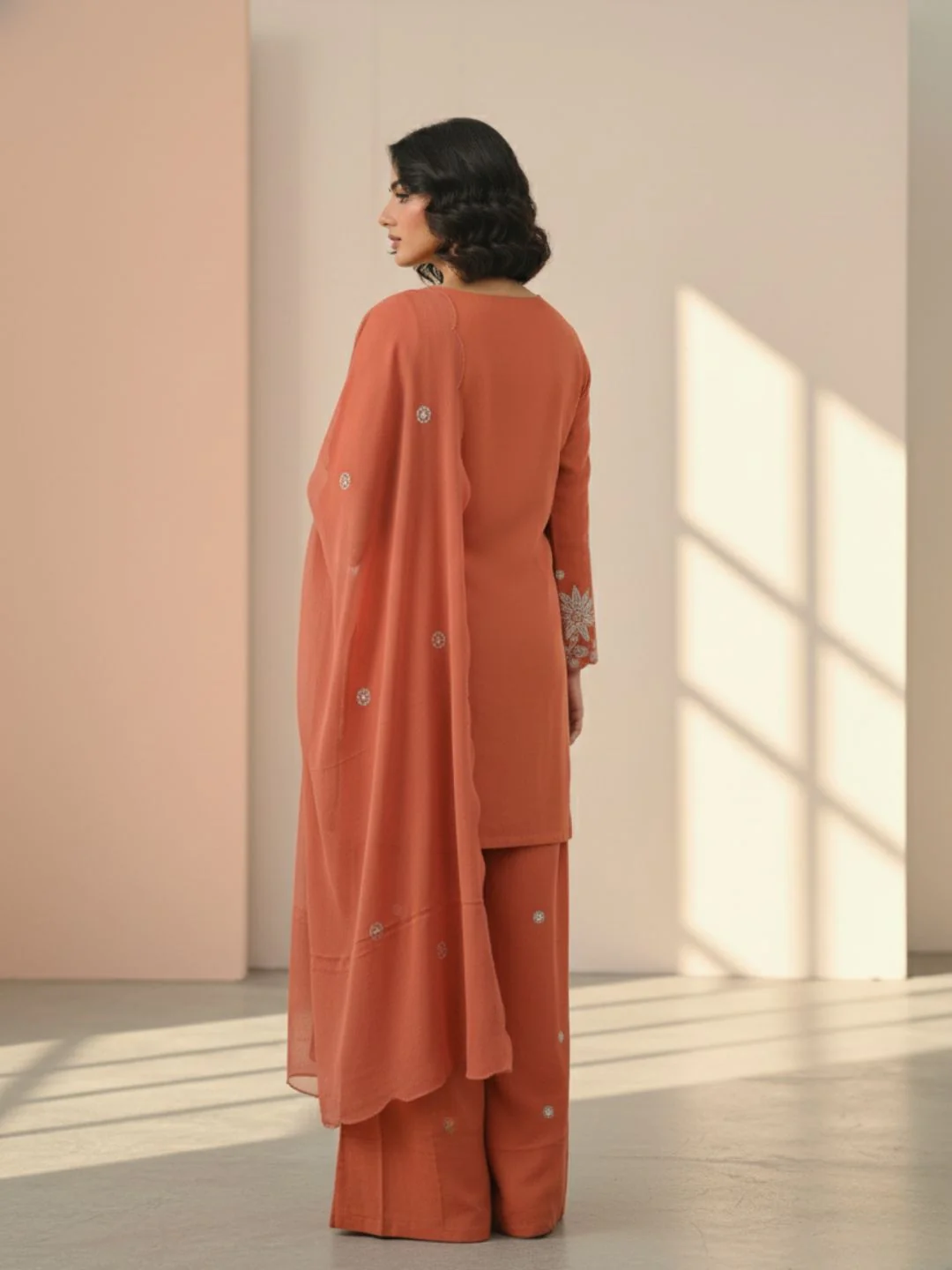 Gaurisha Yam Work Suit Set - Image 3