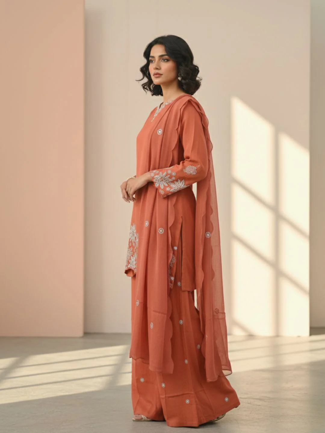 Gaurisha Yam Work Suit Set - Image 4