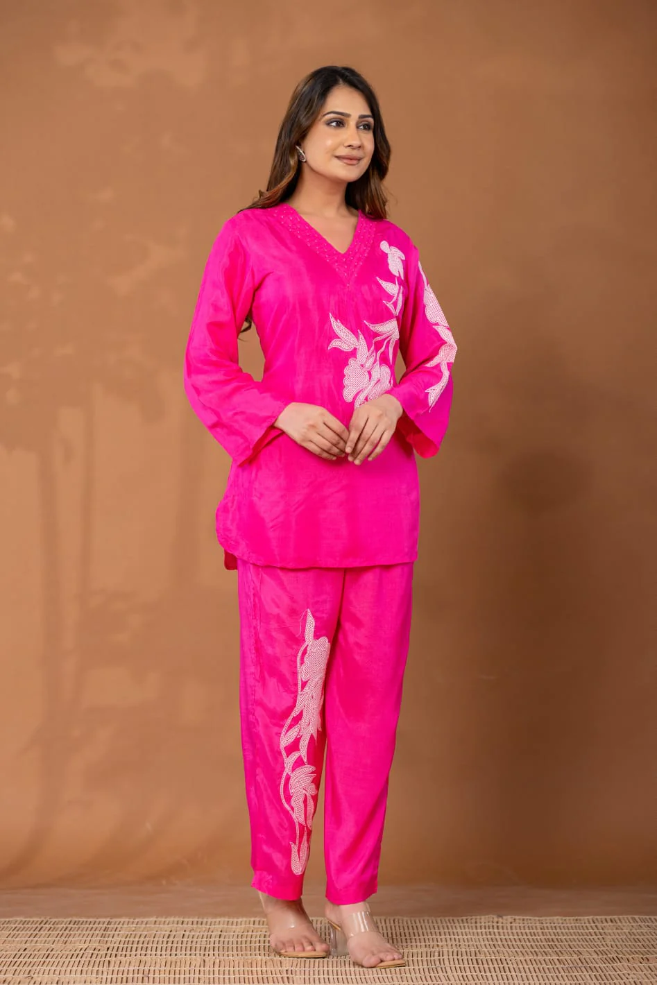 Bodhi Poppy Embroidery Muslin Co-ord Set - Image 3