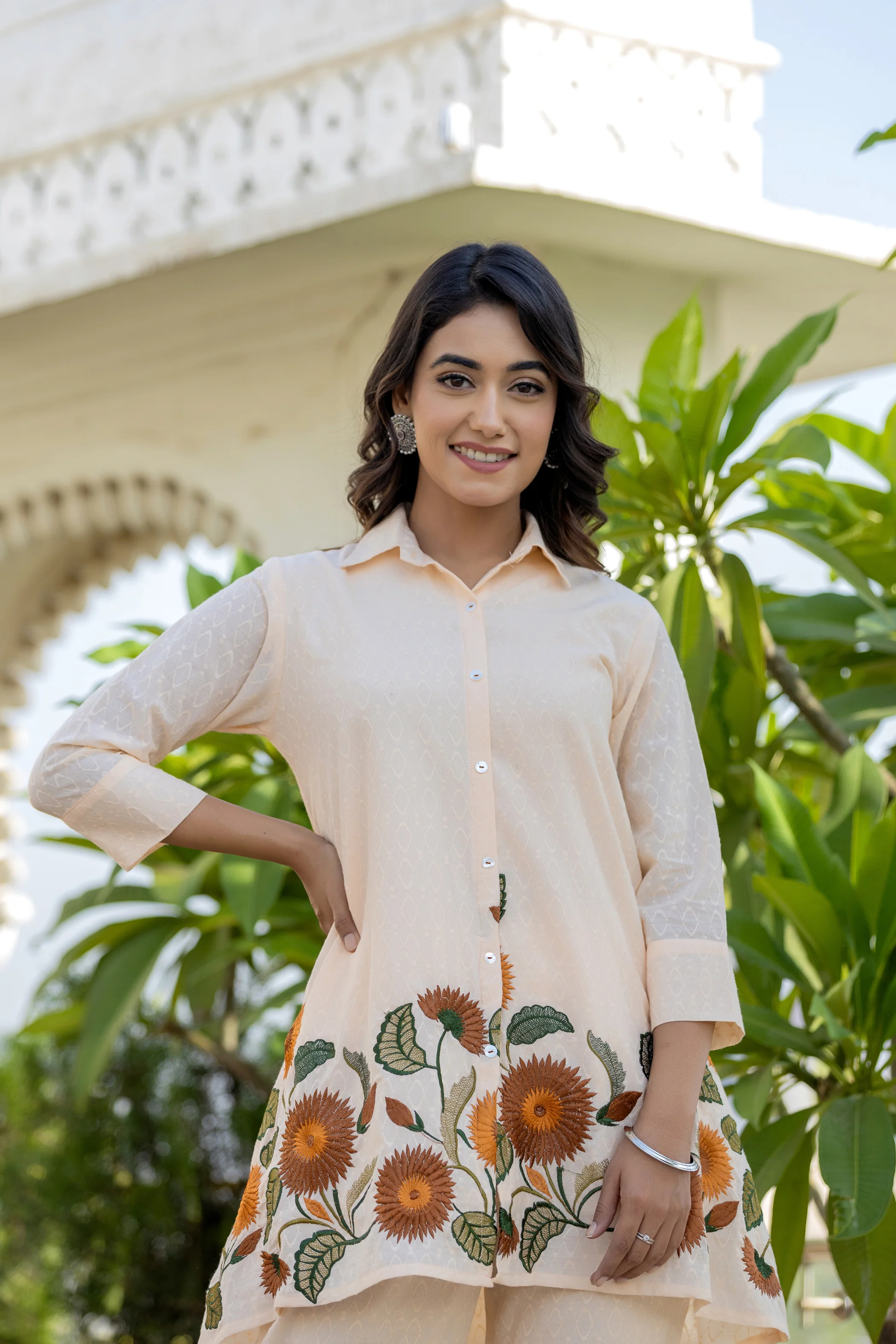 Teresa RustLeaf Cotton Co-ord Set - Image 2