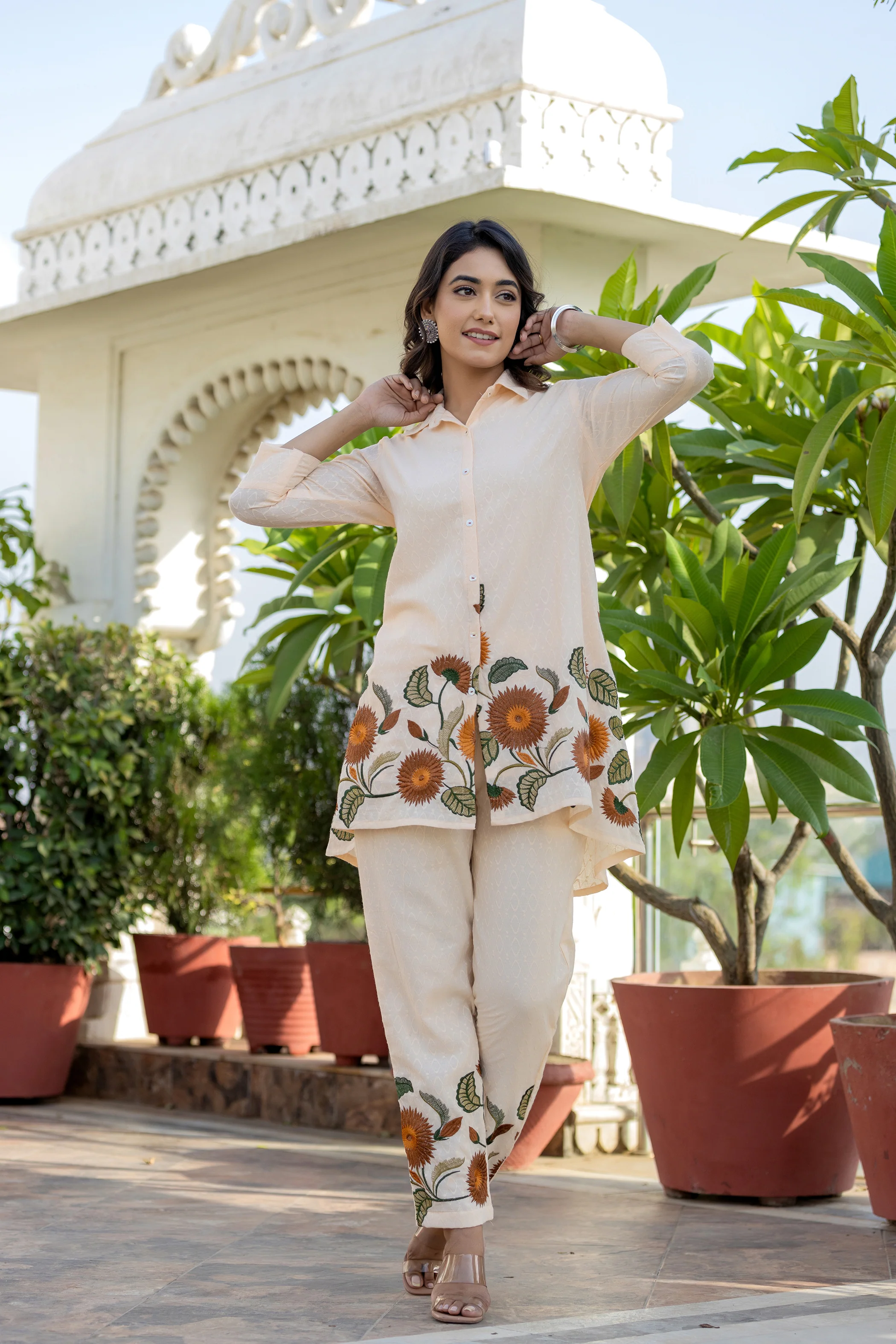 Teresa RustLeaf Cotton Co-ord Set - Image 6