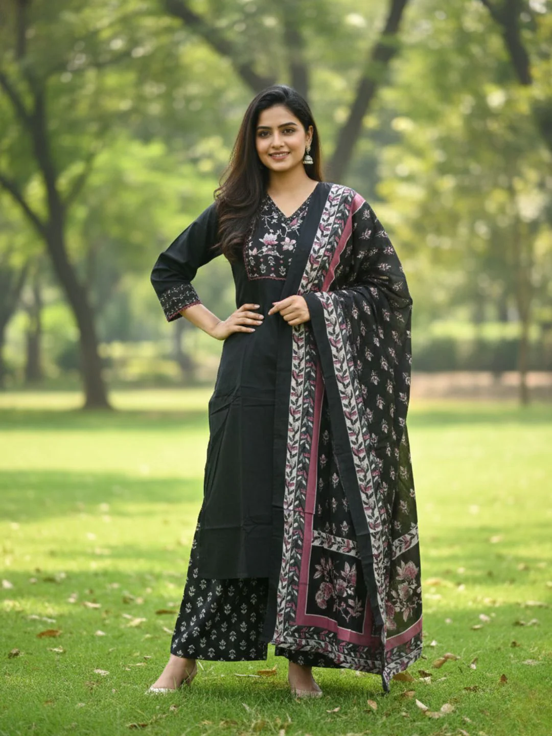Hiya Carbon Cotton Suit Set - Image 4