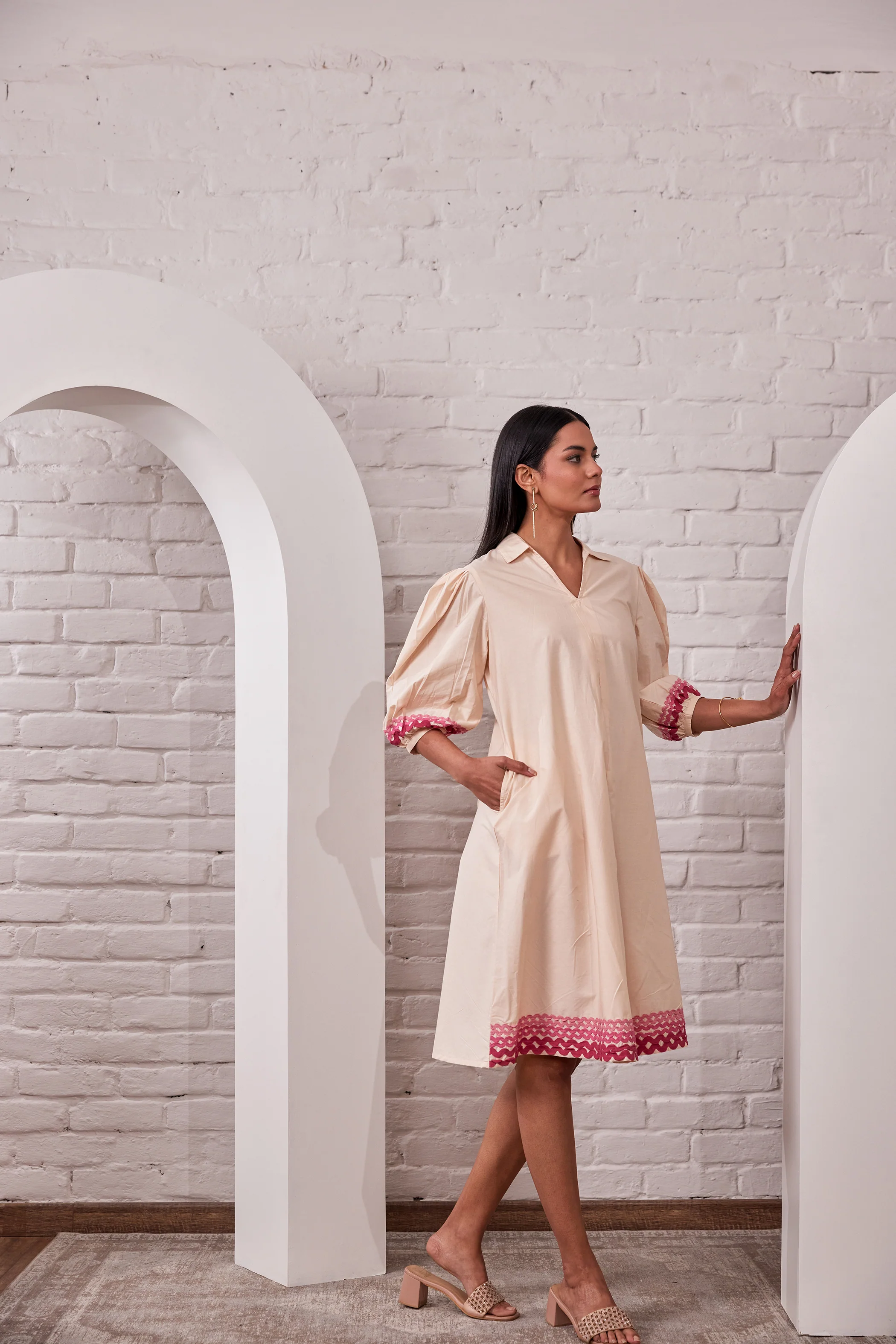Konkana Angel Cotton Dress - Image 3