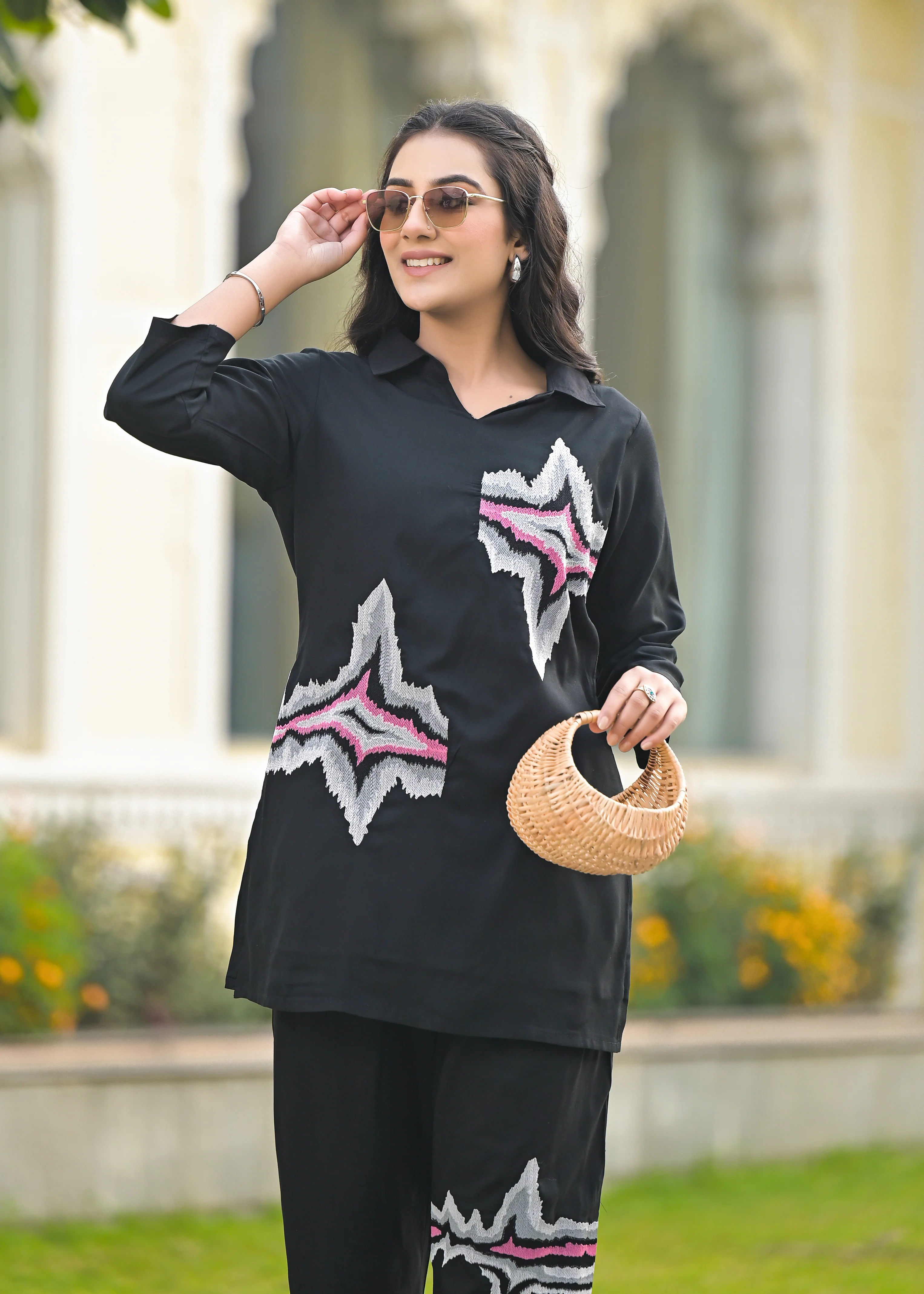 Mihira Onyx Cotton Co-ord Set - Image 10