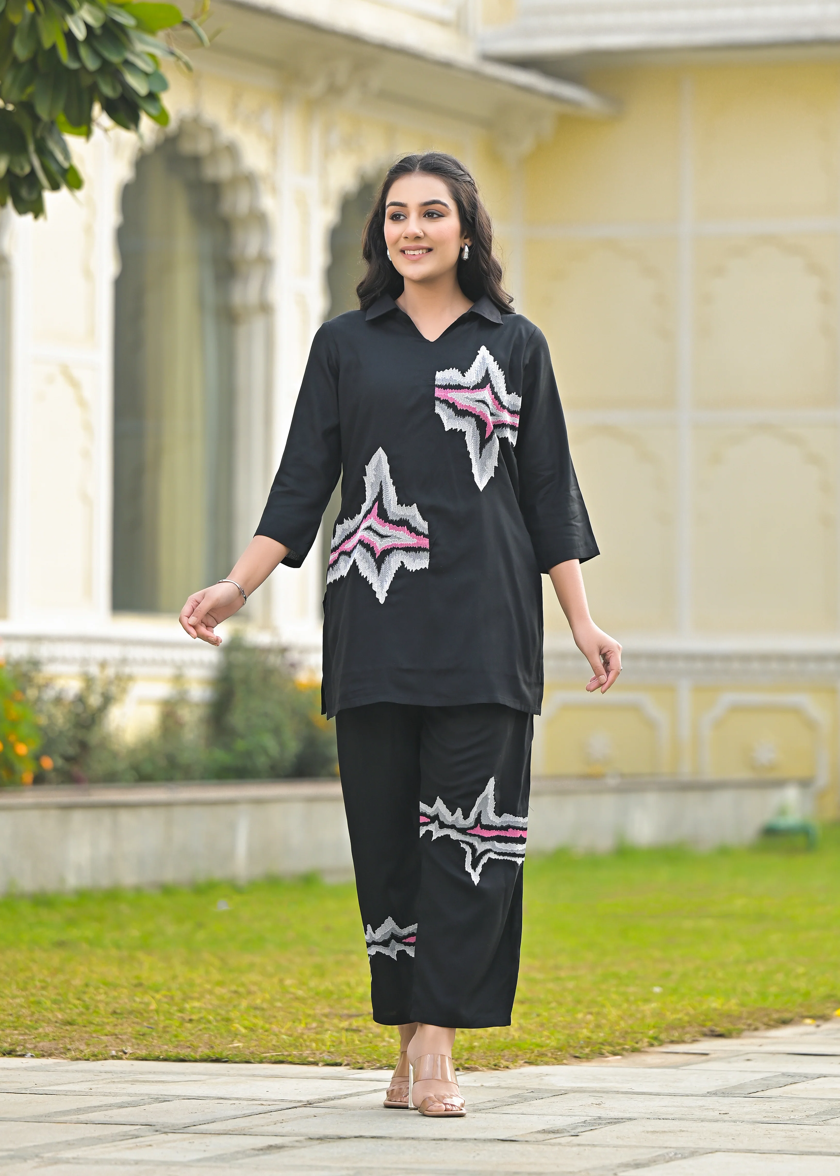 Mihira Onyx Cotton Co-ord Set - Image 6