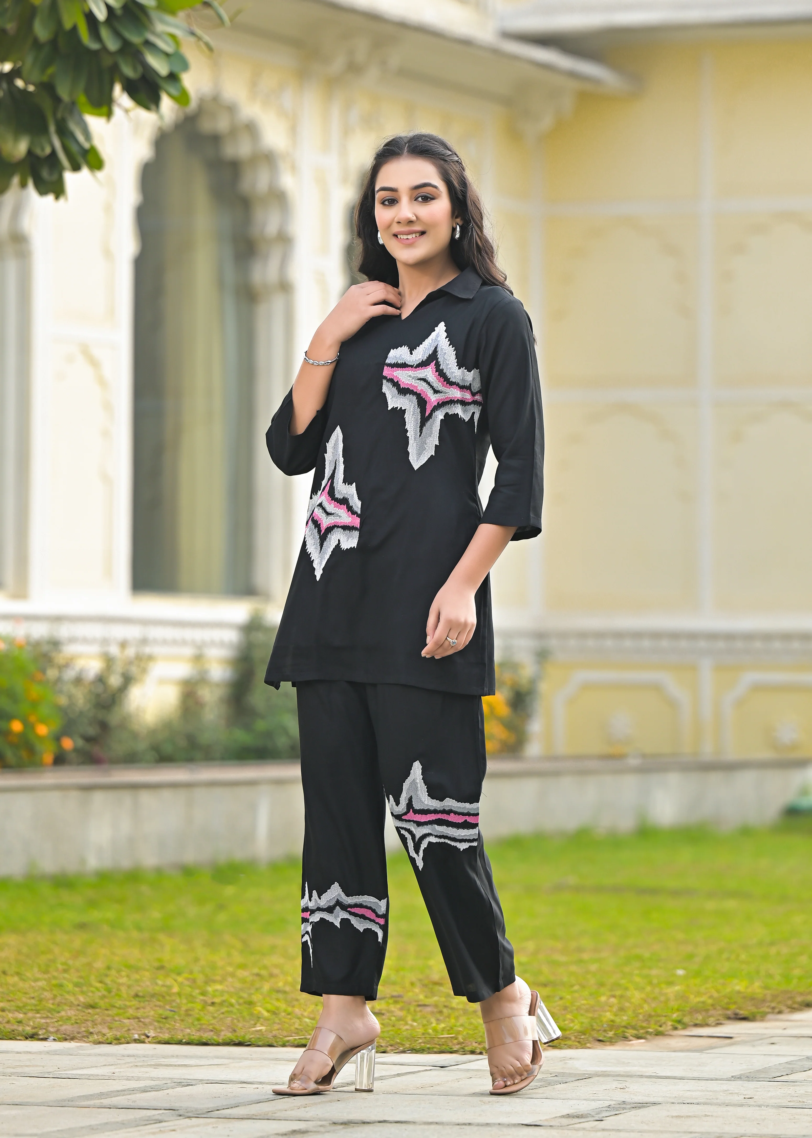 Mihira Onyx Cotton Co-ord Set - Image 7