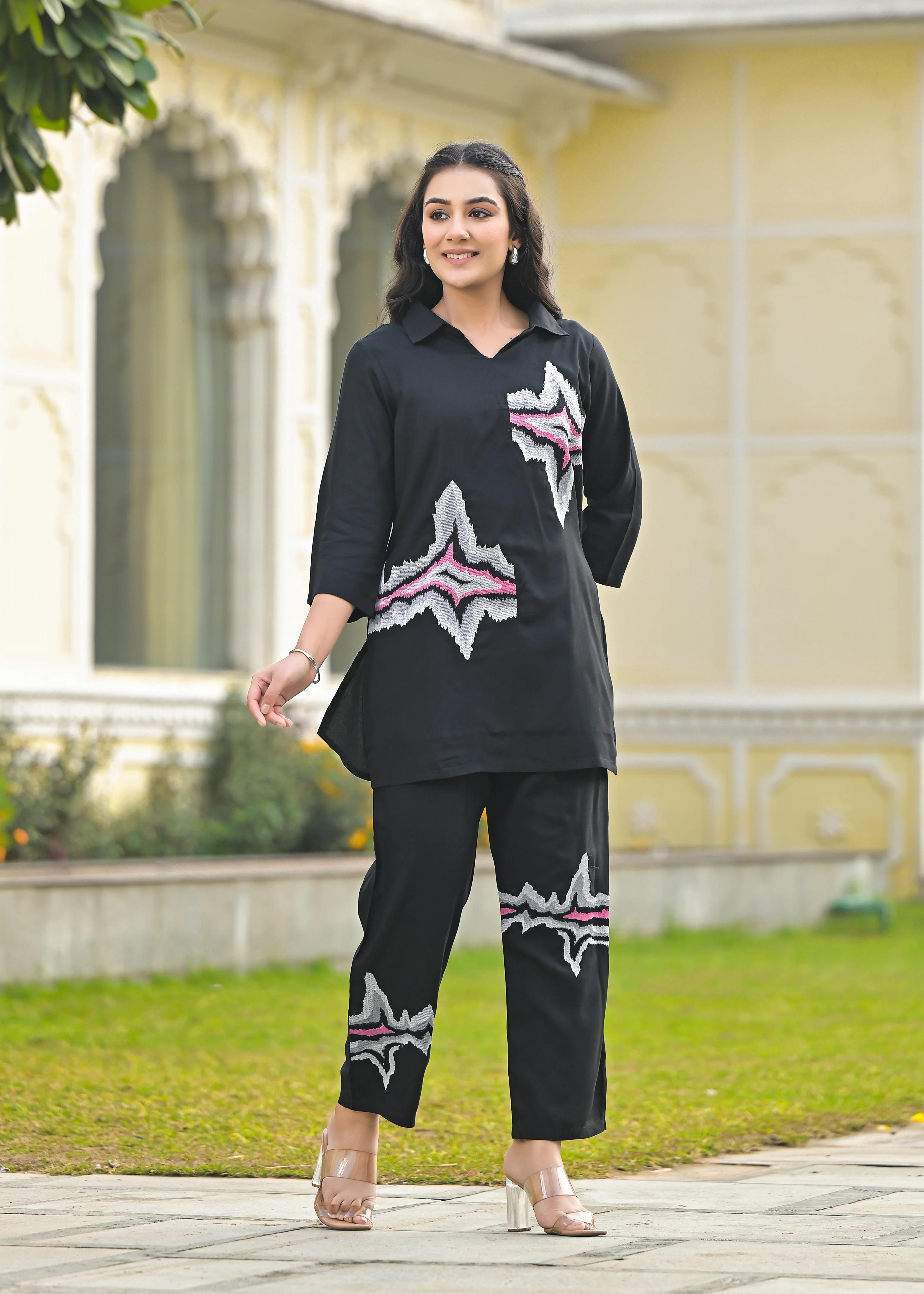 Mihira Onyx Cotton Co-ord Set - Image 8
