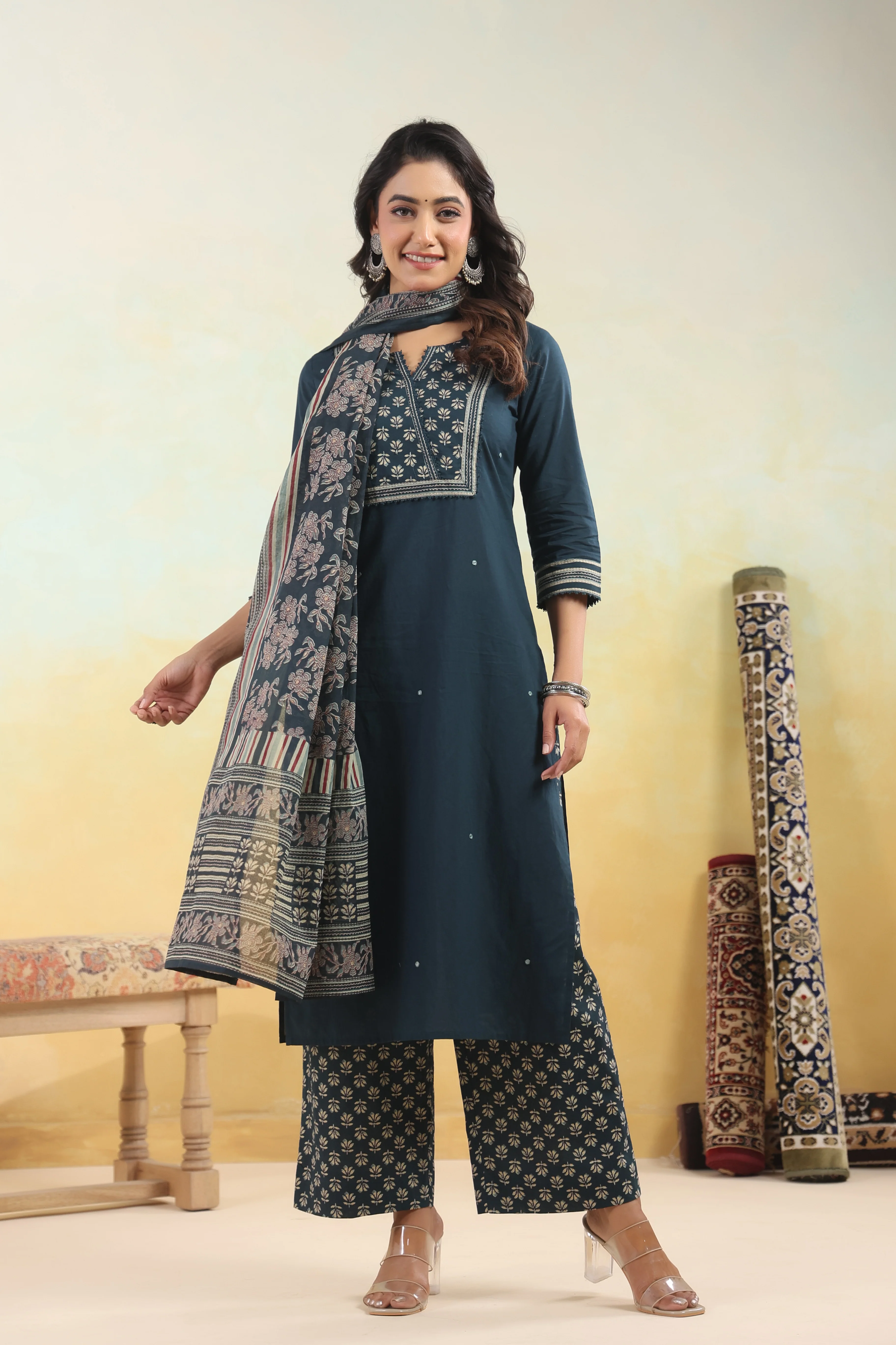 Hiya Shamrock Cotton Suit Set - Image 10