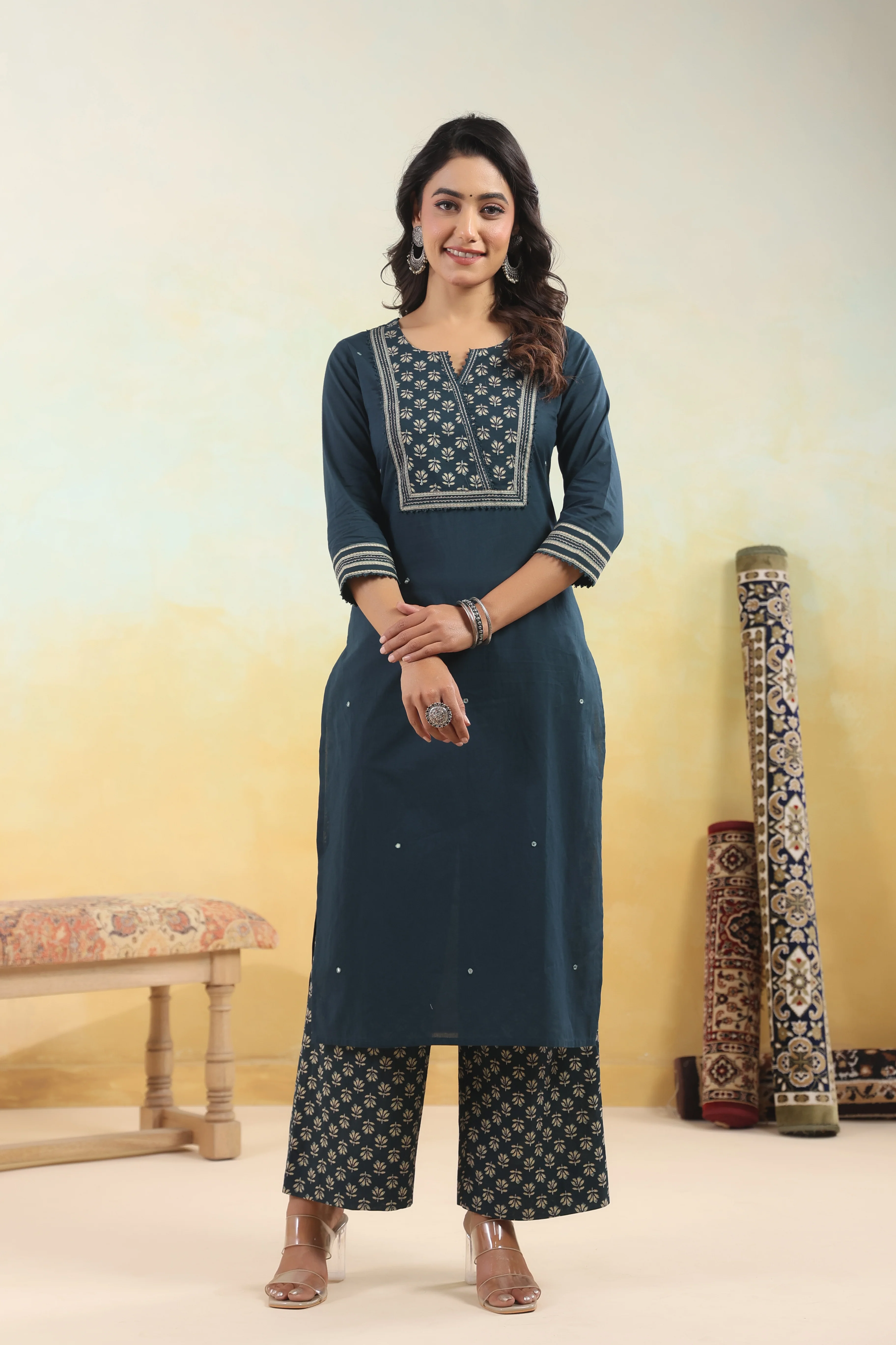 Hiya Shamrock Cotton Suit Set - Image 13