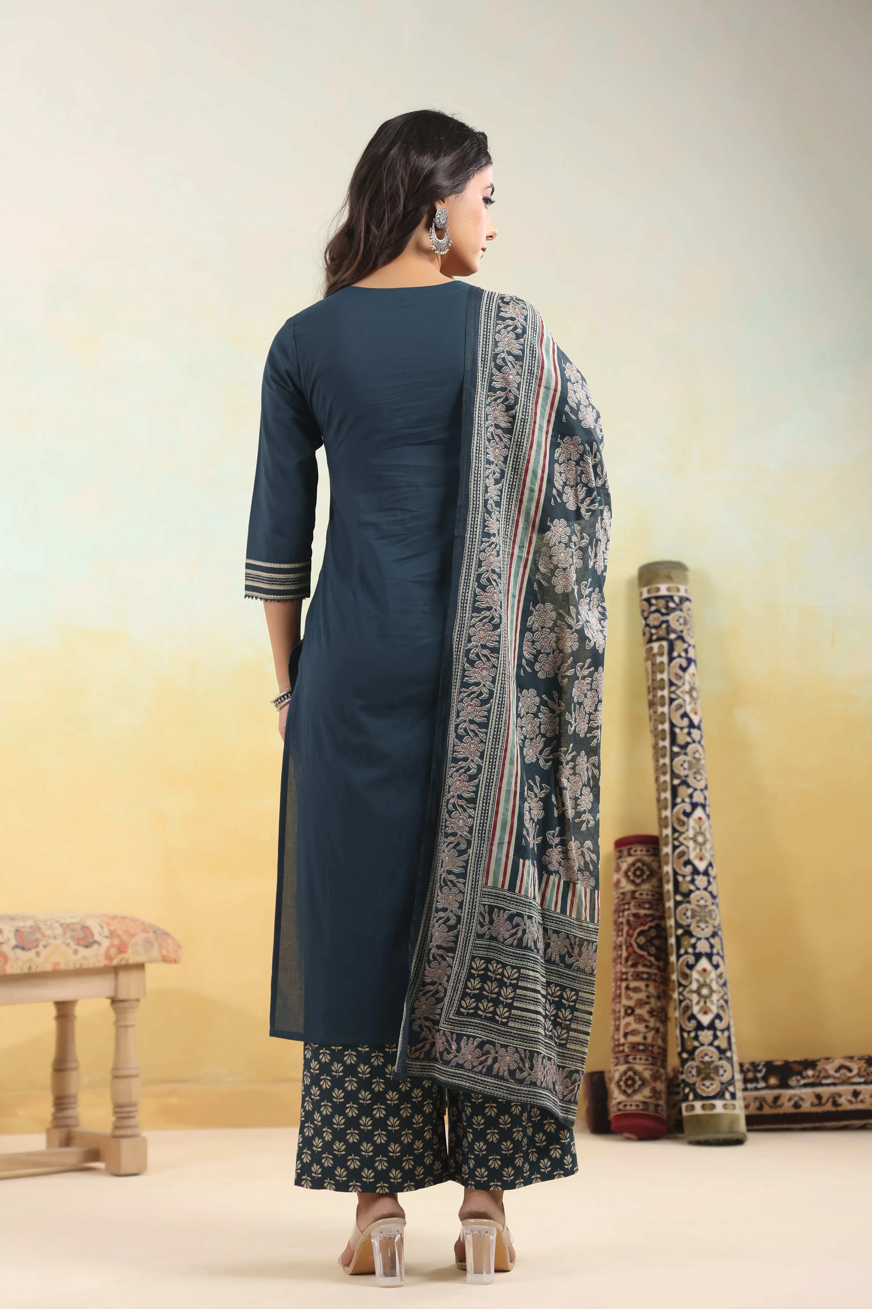 Hiya Shamrock Cotton Suit Set - Image 4