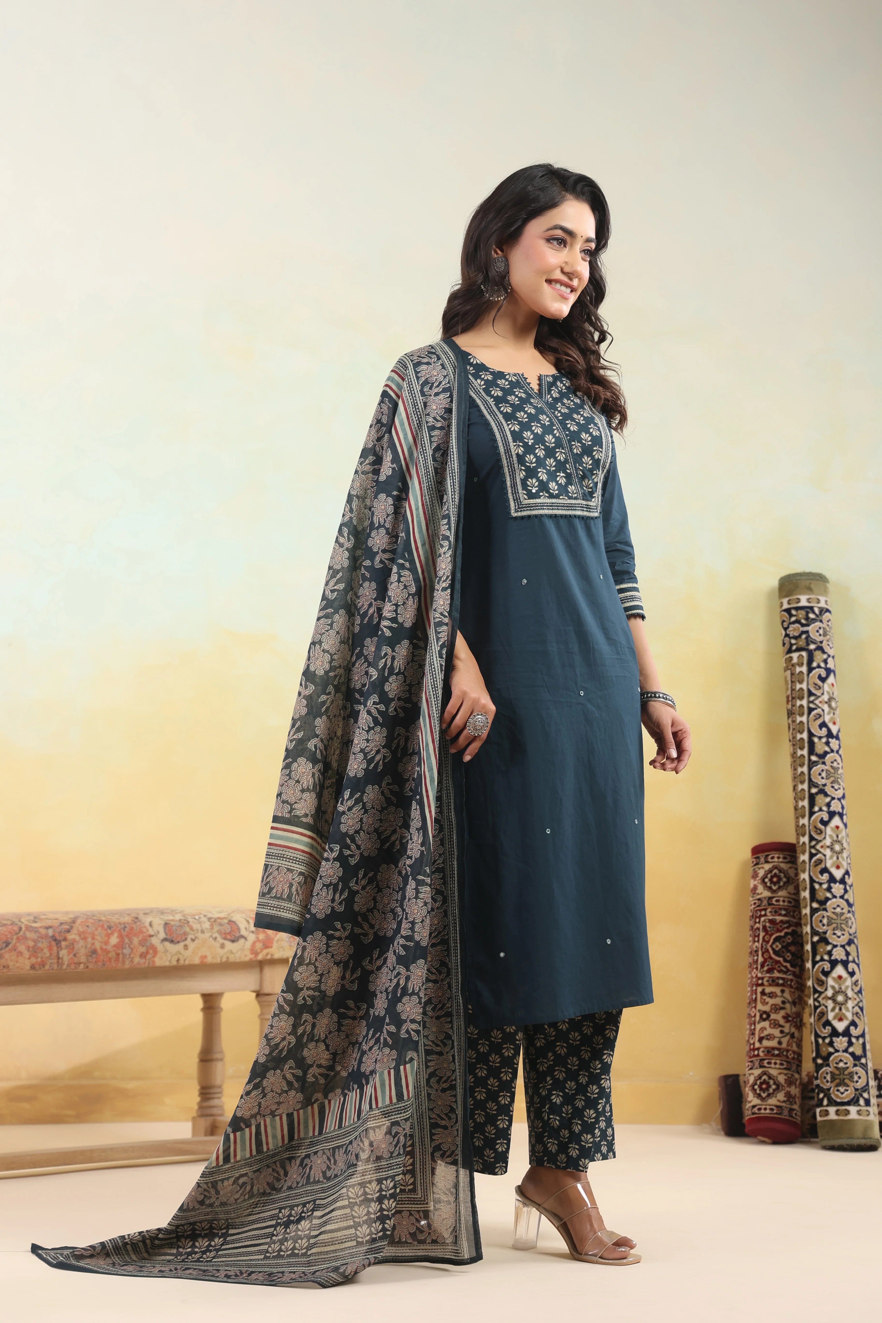 Hiya Shamrock Cotton Suit Set - Image 7