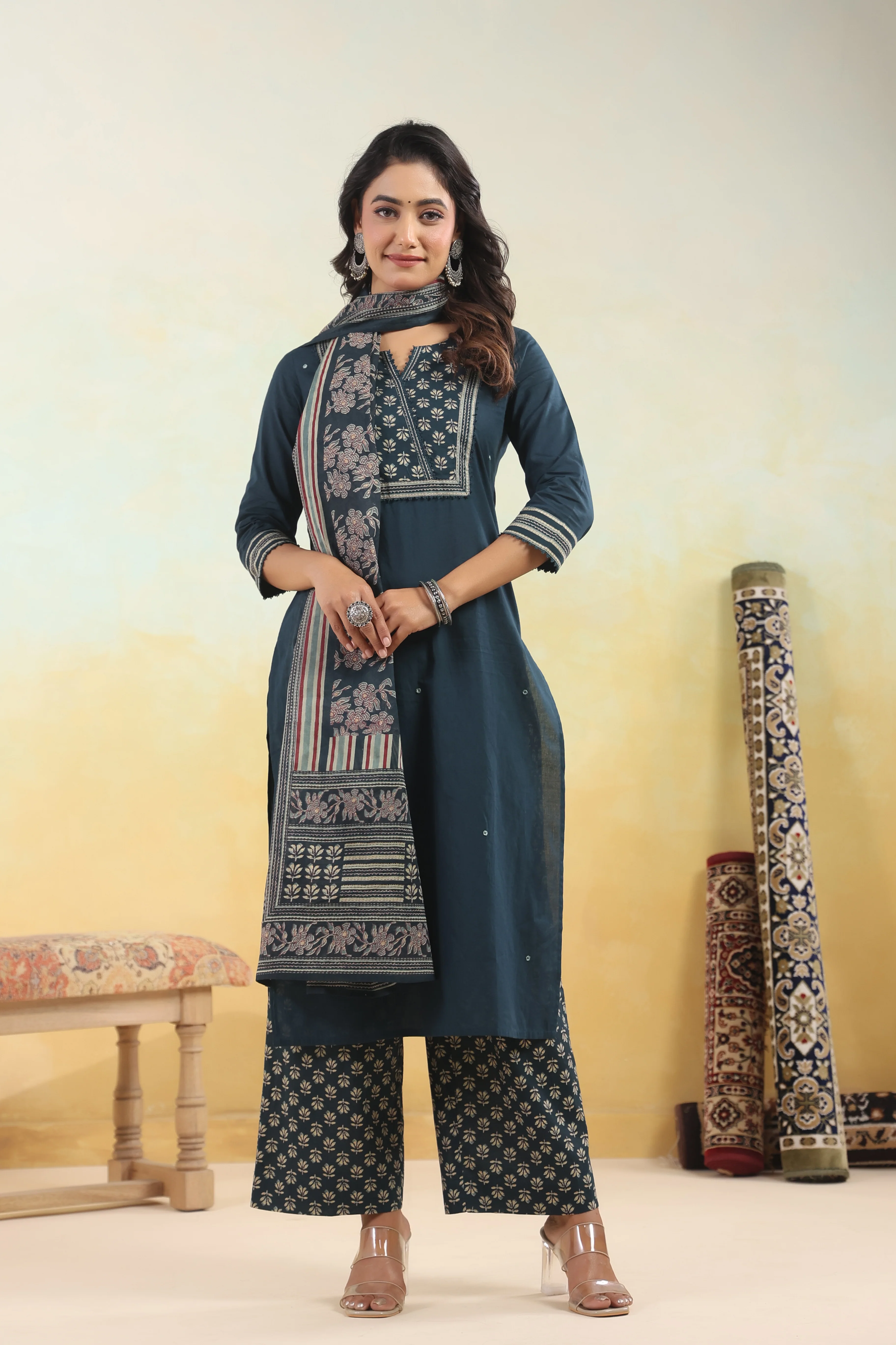 Hiya Shamrock Cotton Suit Set - Image 9