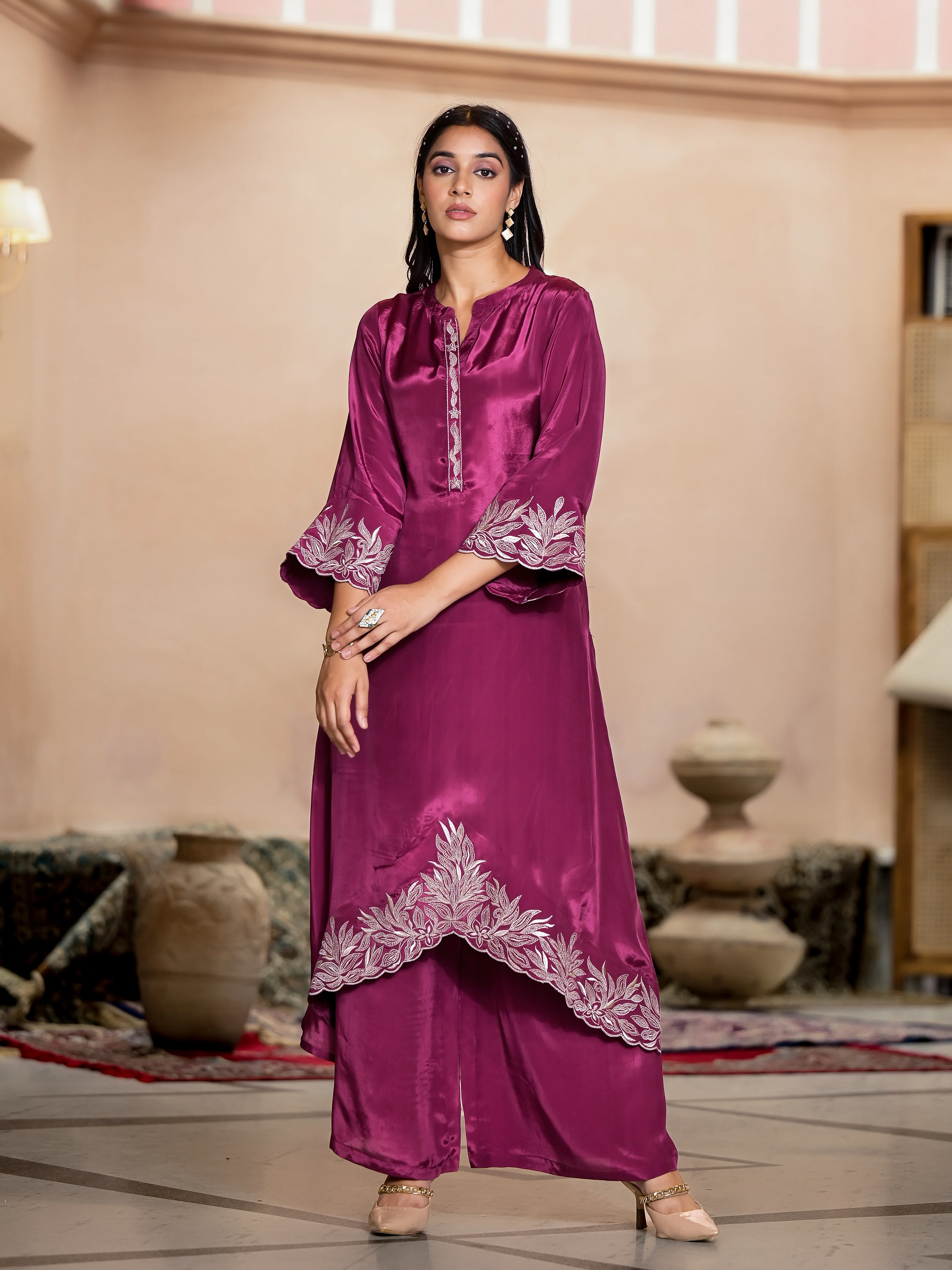 Irene Mulberry premium Co-Ord Set - Image 5