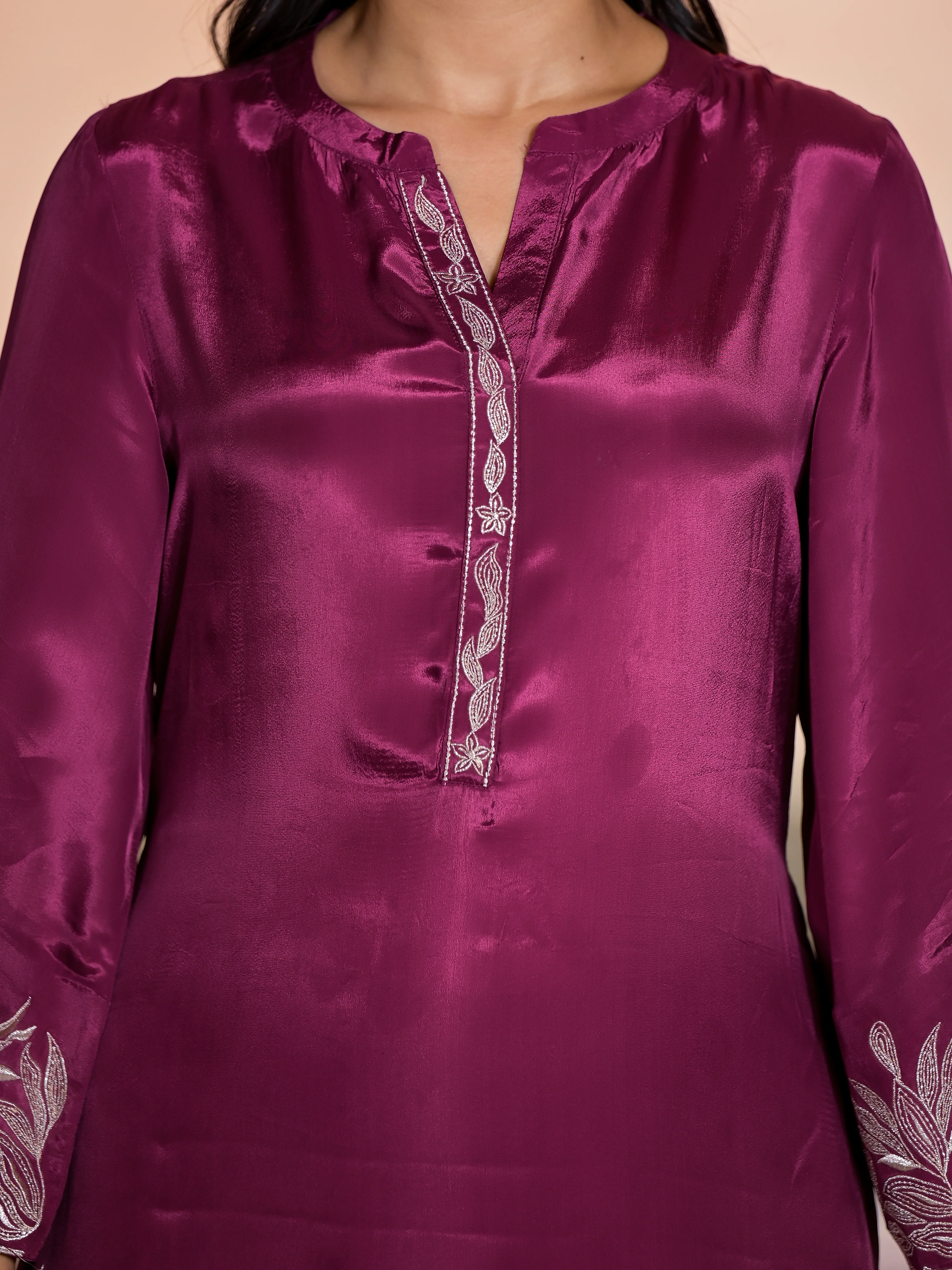 Irene Mulberry premium Co-Ord Set - Image 6