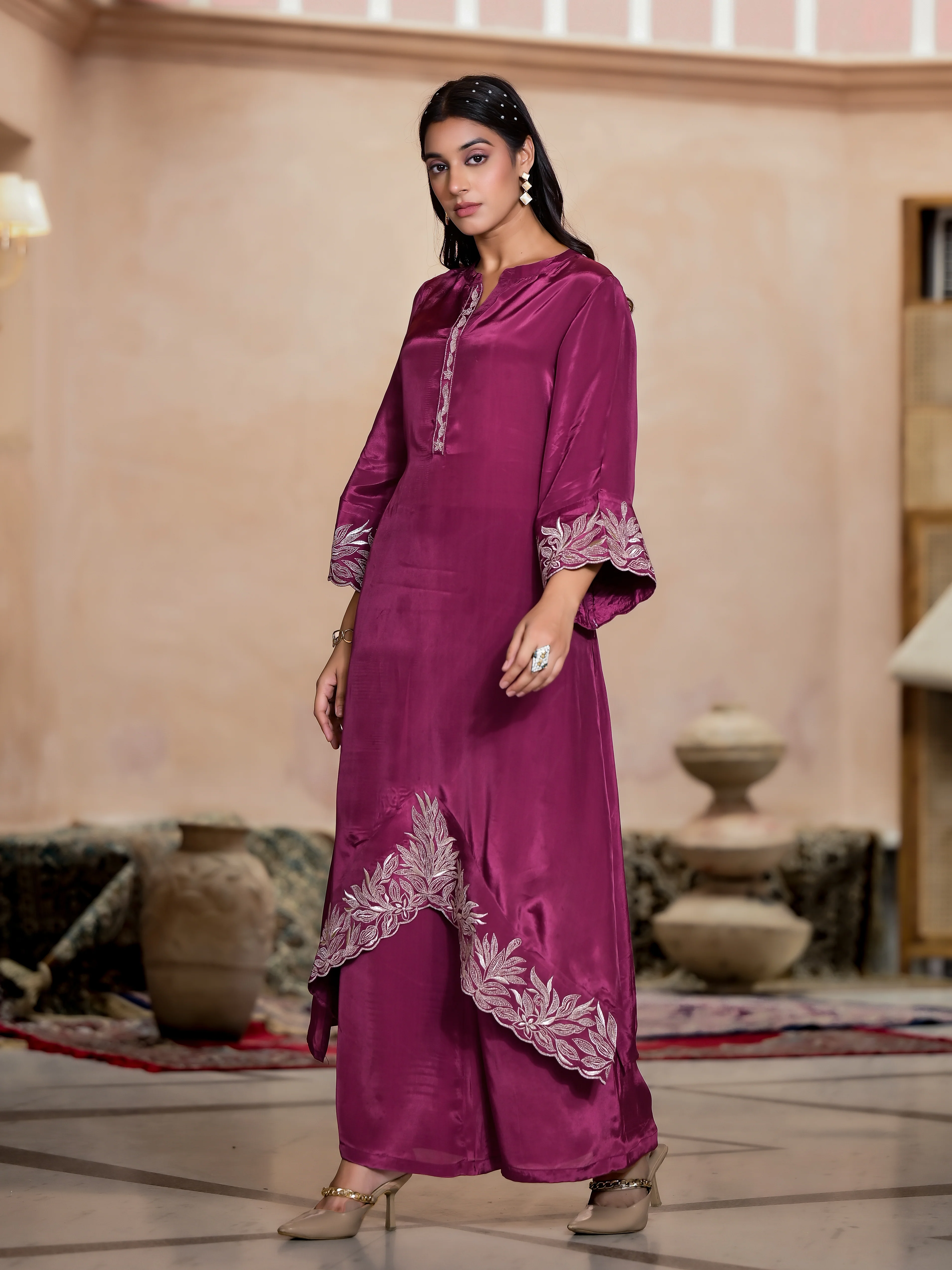 Irene Mulberry premium Co-Ord Set - Image 7