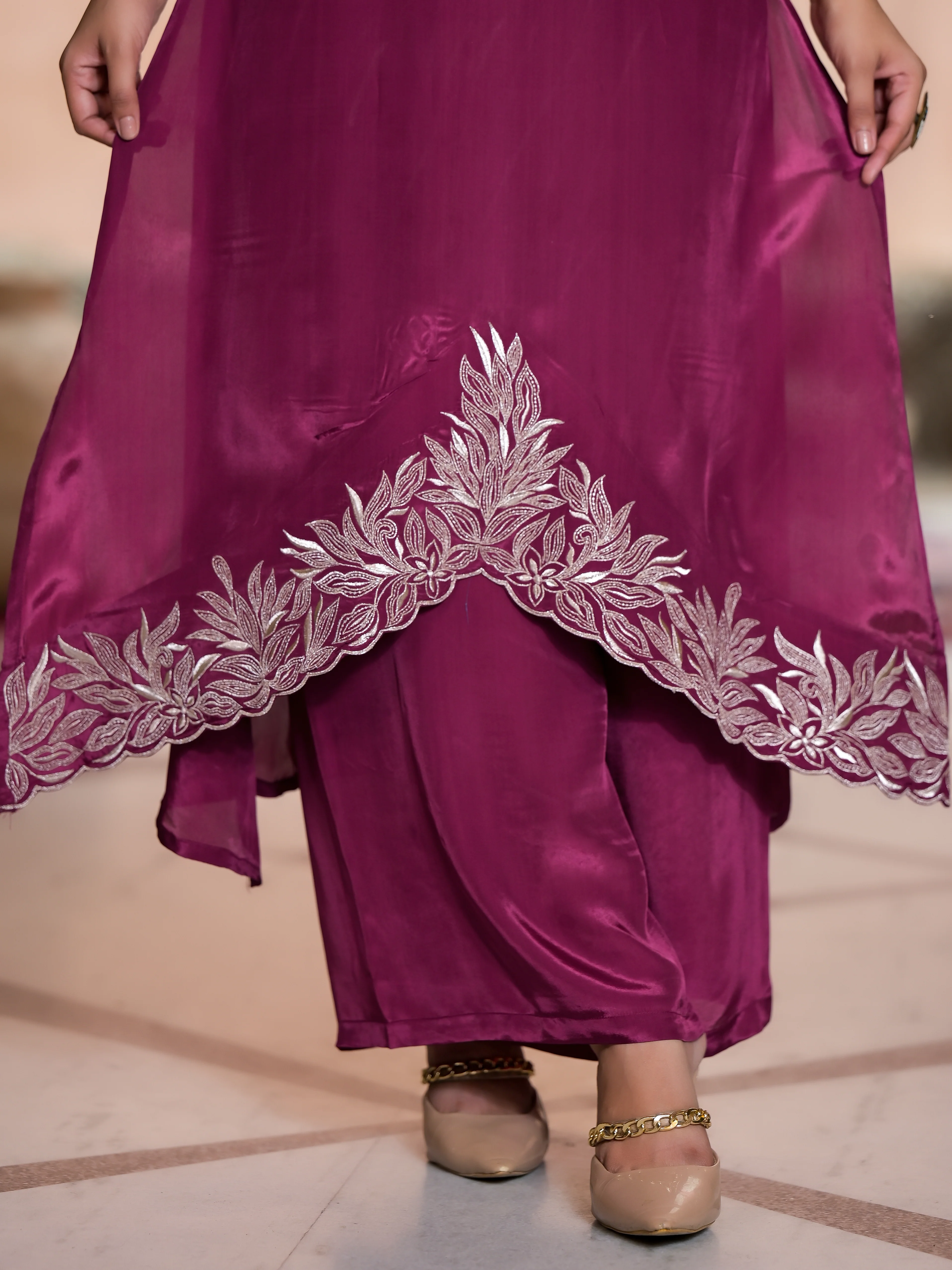 Irene Mulberry premium Co-Ord Set - Image 9