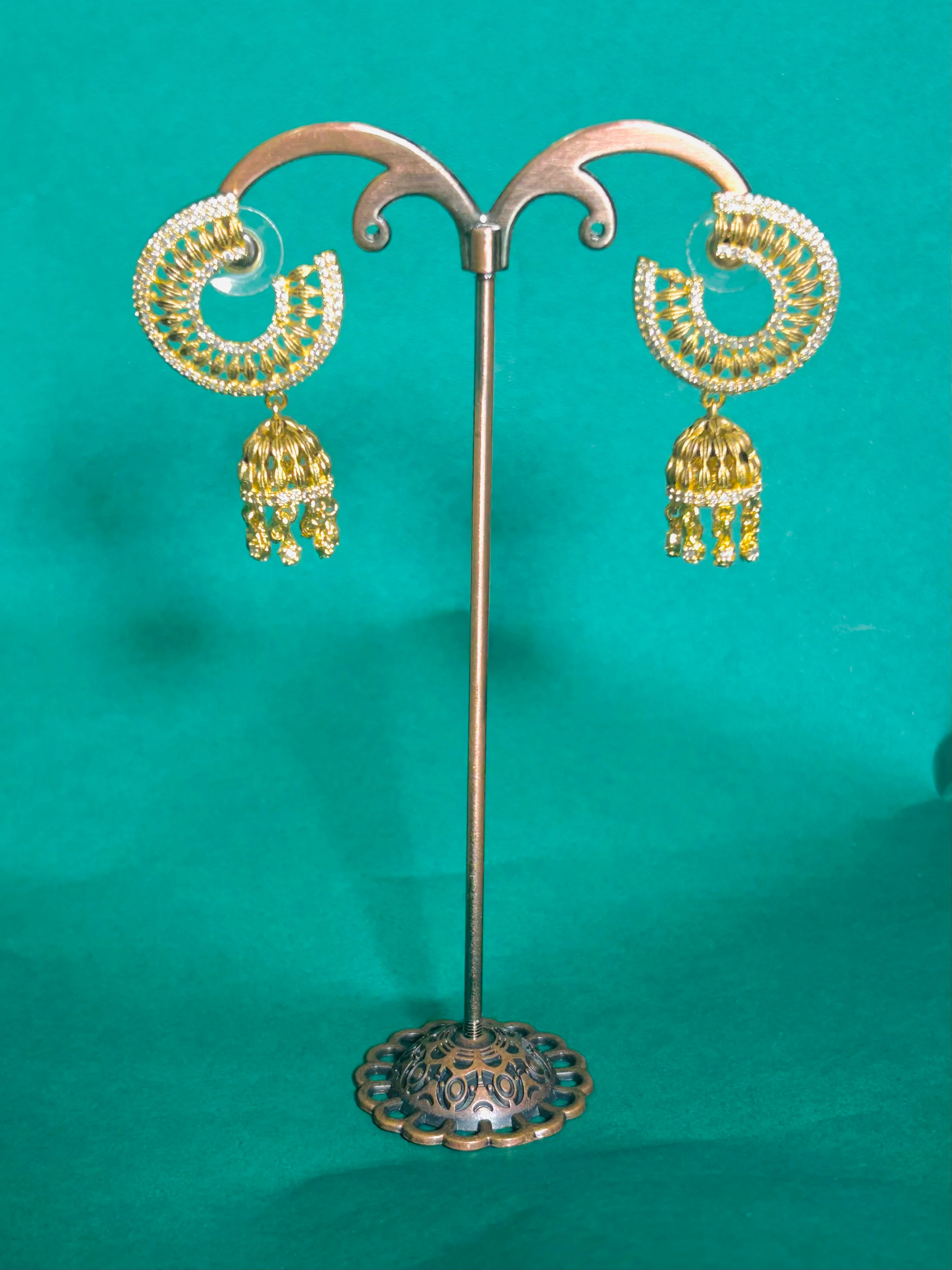 Antara Oxidised Earrings - Image 5