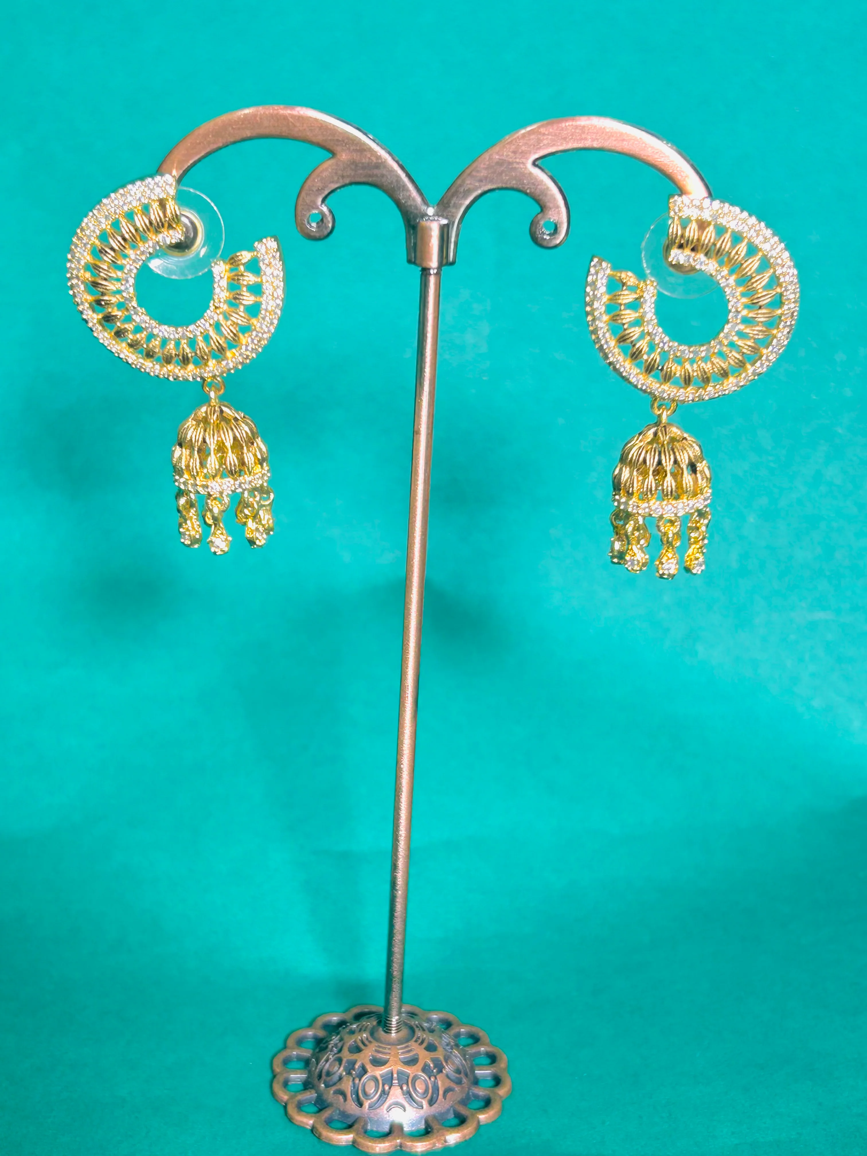 Antara Oxidised Earrings - Image 6