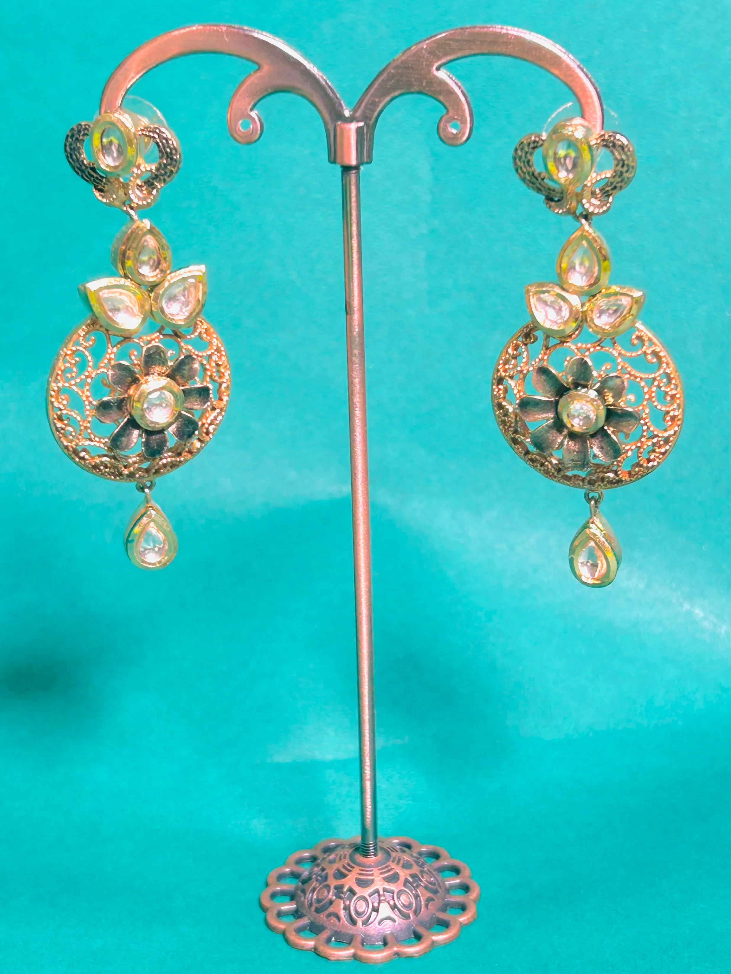 Antara Oxidised Earrings - Image 6