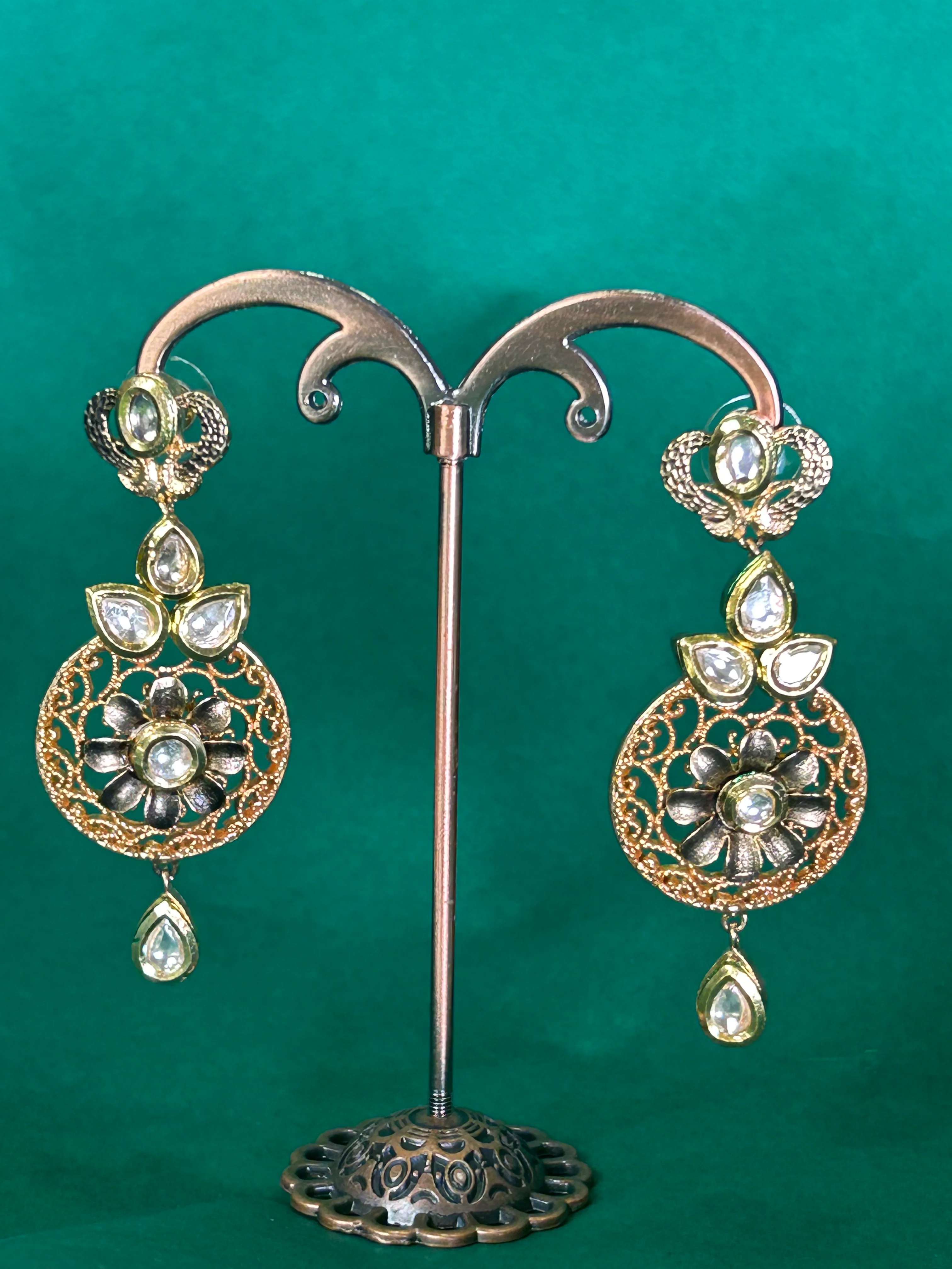 Antara Oxidised Earrings - Image 9