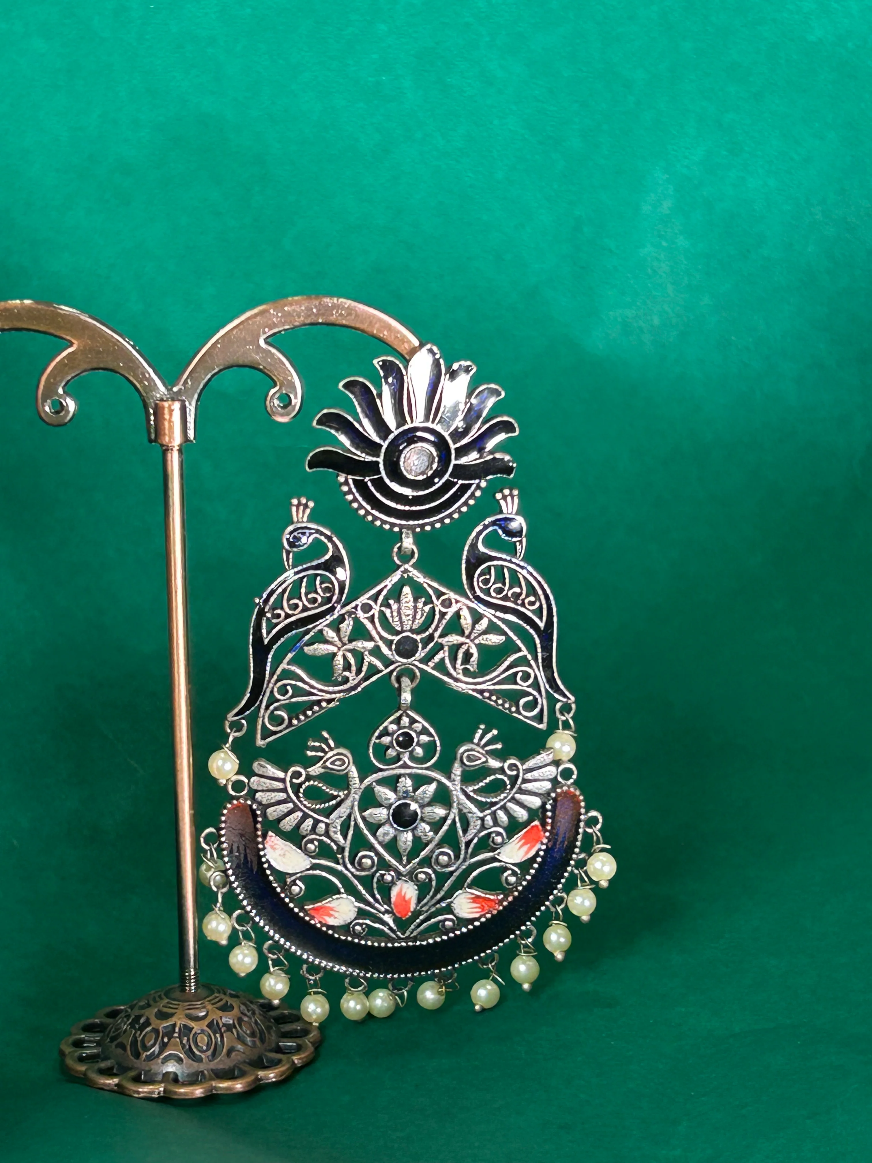 Antara Oxidised Earrings - Image 8